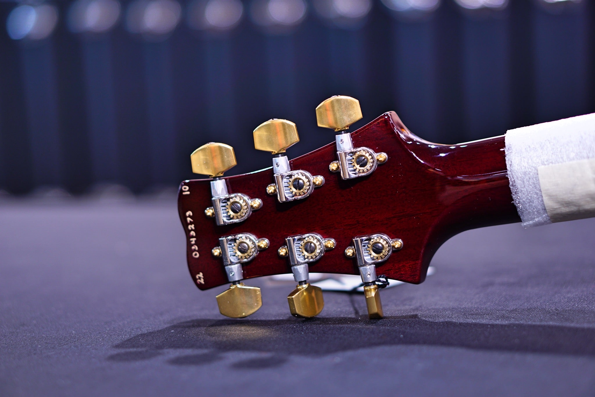 PRS Santana core run Aquableux w/Purple Burst 10 top 0343273 - HIENDGUITAR PRS GUITAR