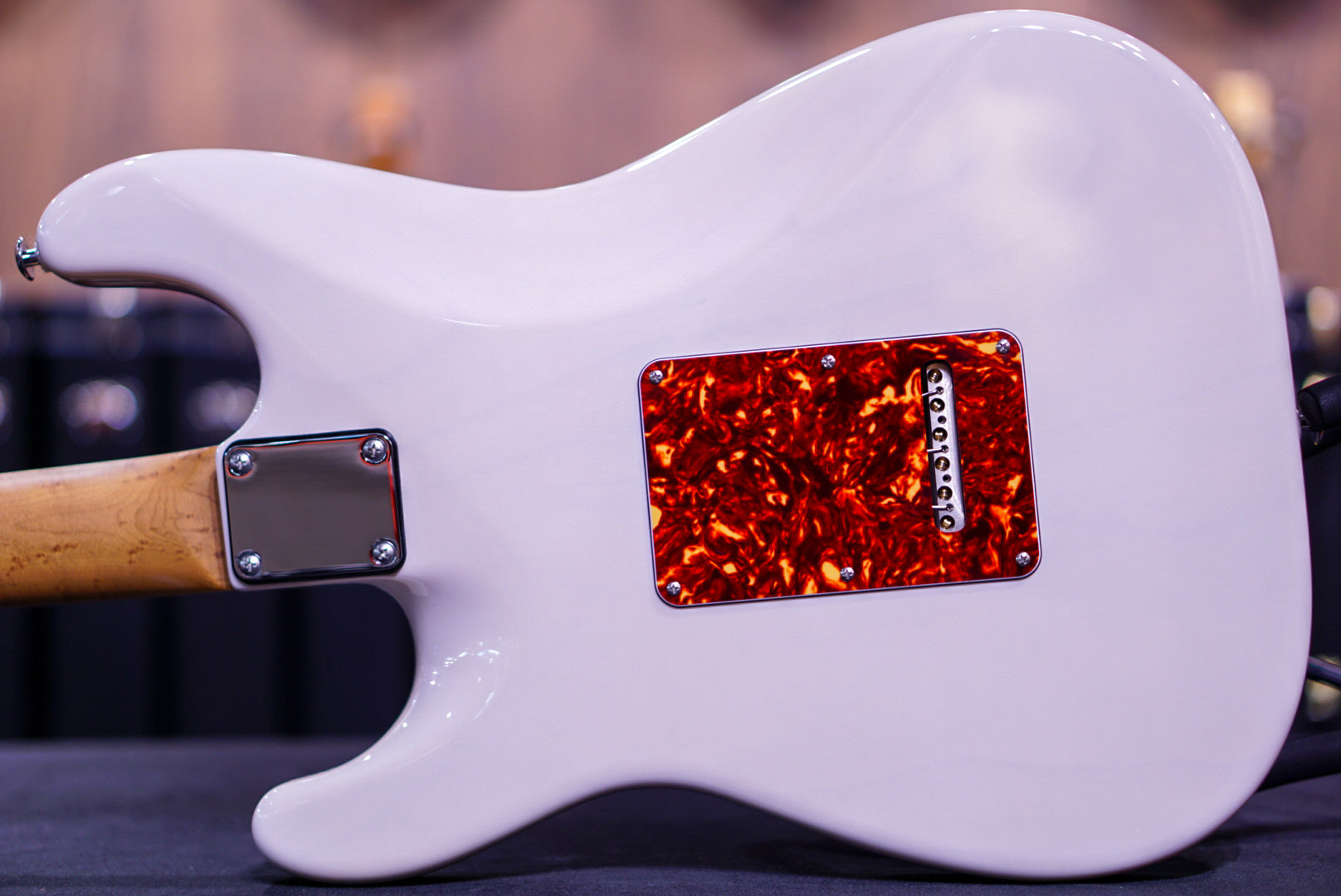 Suhr Classic S Paulownia Trans White 69031 - HIENDGUITAR SUHR GUITAR