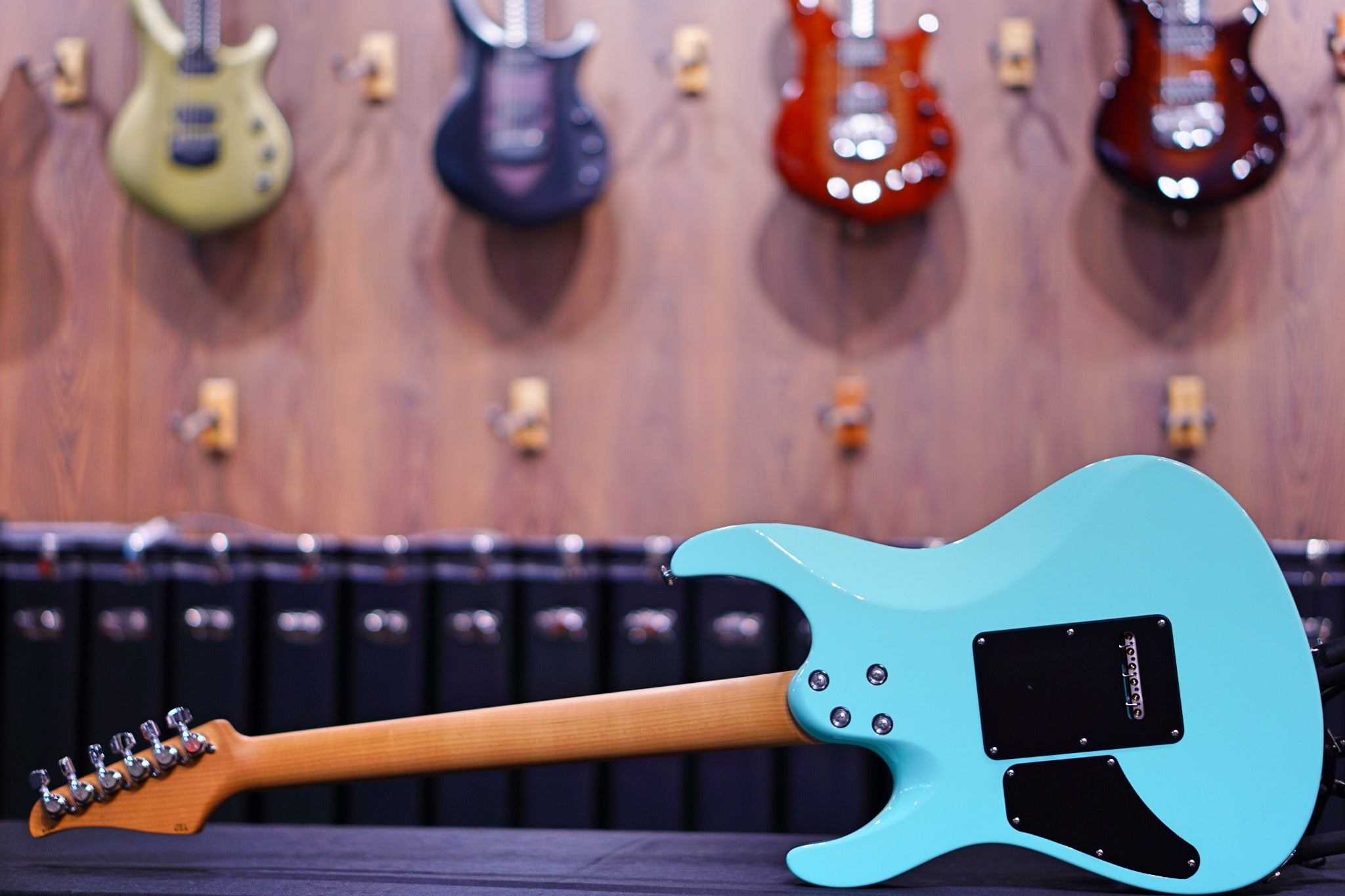 Suhr Modern antique surf green Hiend spec 67468 - HIENDGUITAR SUHR GUITAR