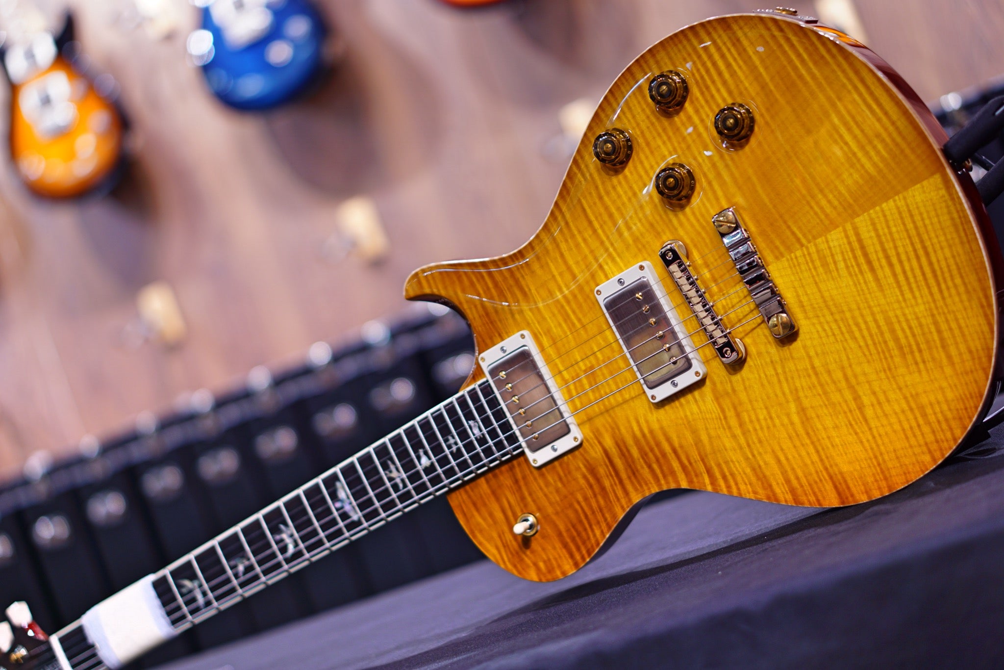 PRS Singlecut 594 McCarty Sunburst 10 top 0344727 - HIENDGUITAR PRS GUITAR