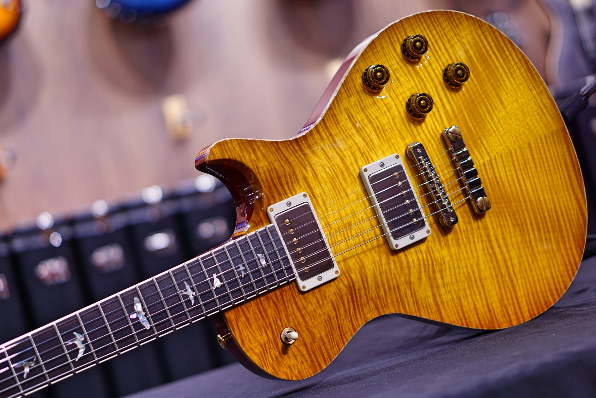 PRS Singlecut 594 McCarty Sunburst 10 top 0344727 - HIENDGUITAR PRS GUITAR