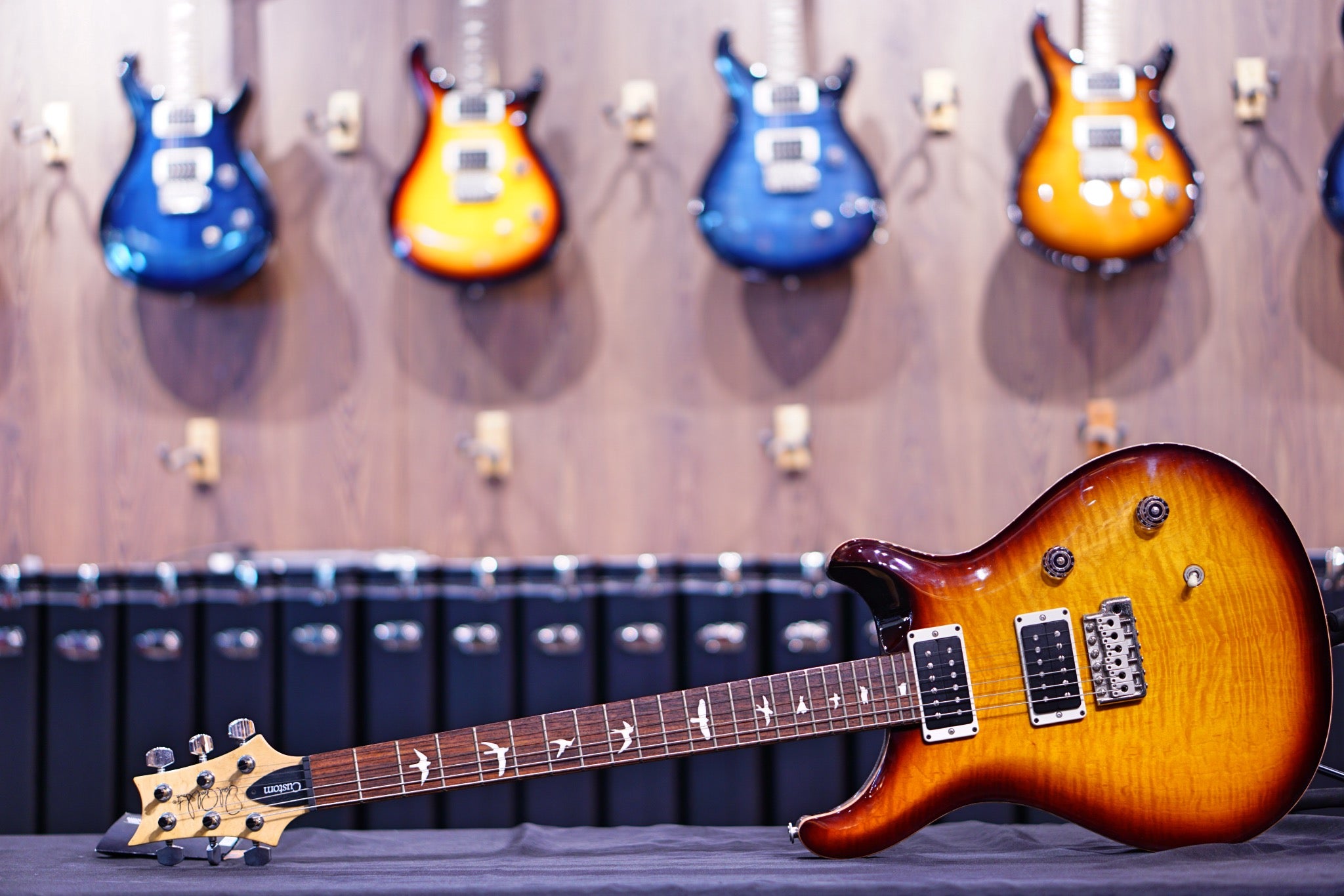 PRS CE24 tobacco sunburst - HIENDGUITAR PRS GUITAR