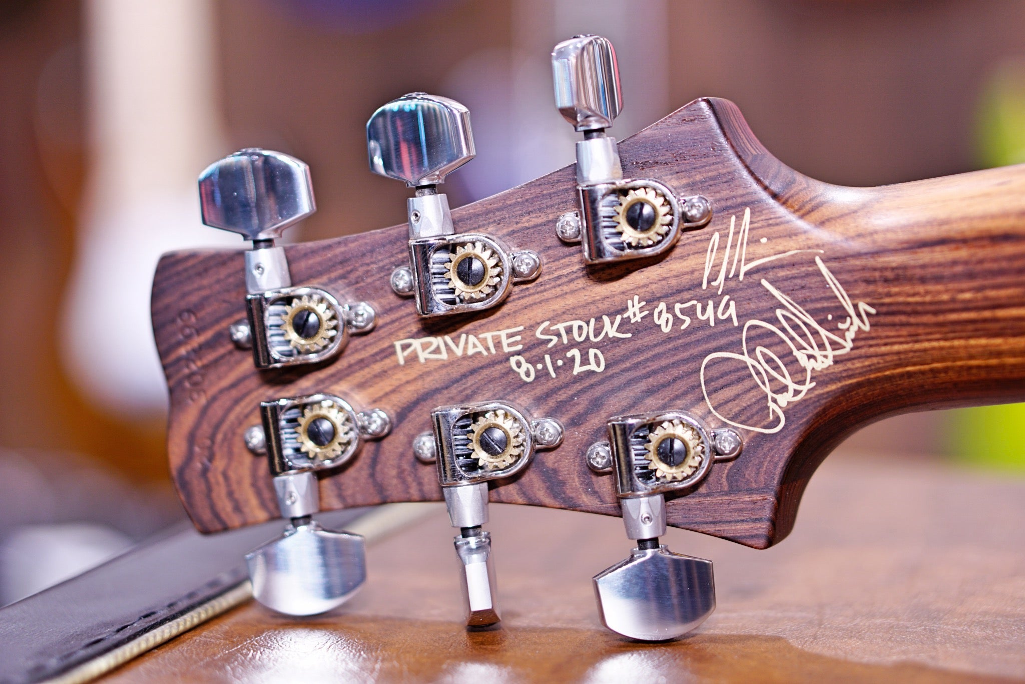 PRS Private stock Santana rastafarian - HIENDGUITAR PRS GUITAR