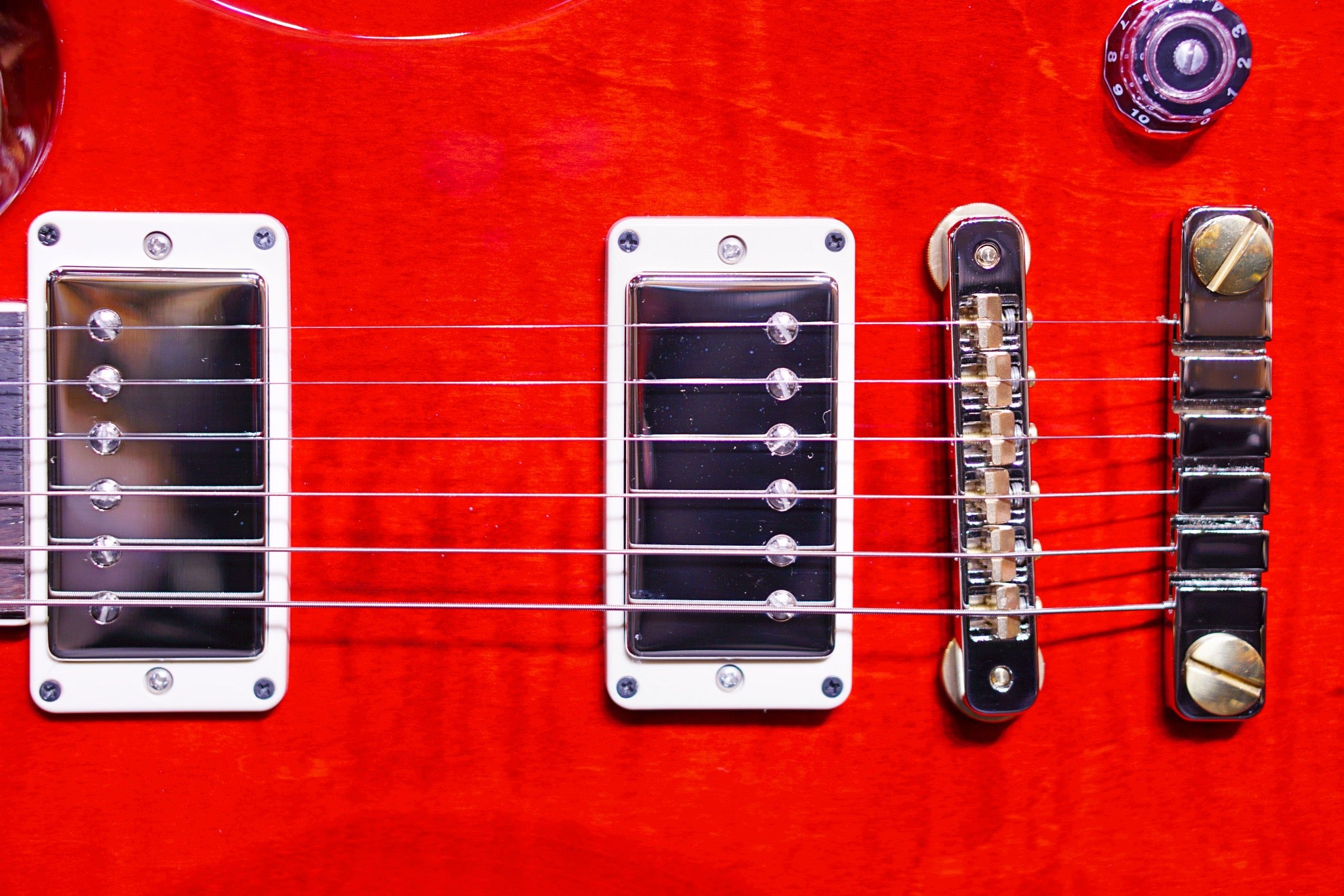 PRS S2 McCarty 594 Singlecut Scarlet Red S2047384 - HIENDGUITAR PRS GUITAR