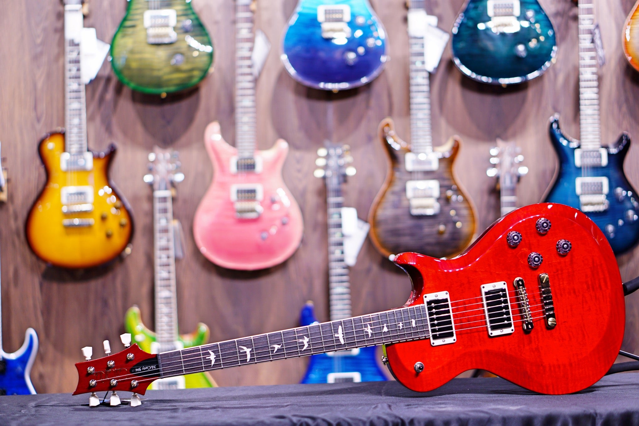 PRS S2 McCarty 594 Singlecut Scarlet Red S2047384 - HIENDGUITAR PRS GUITAR