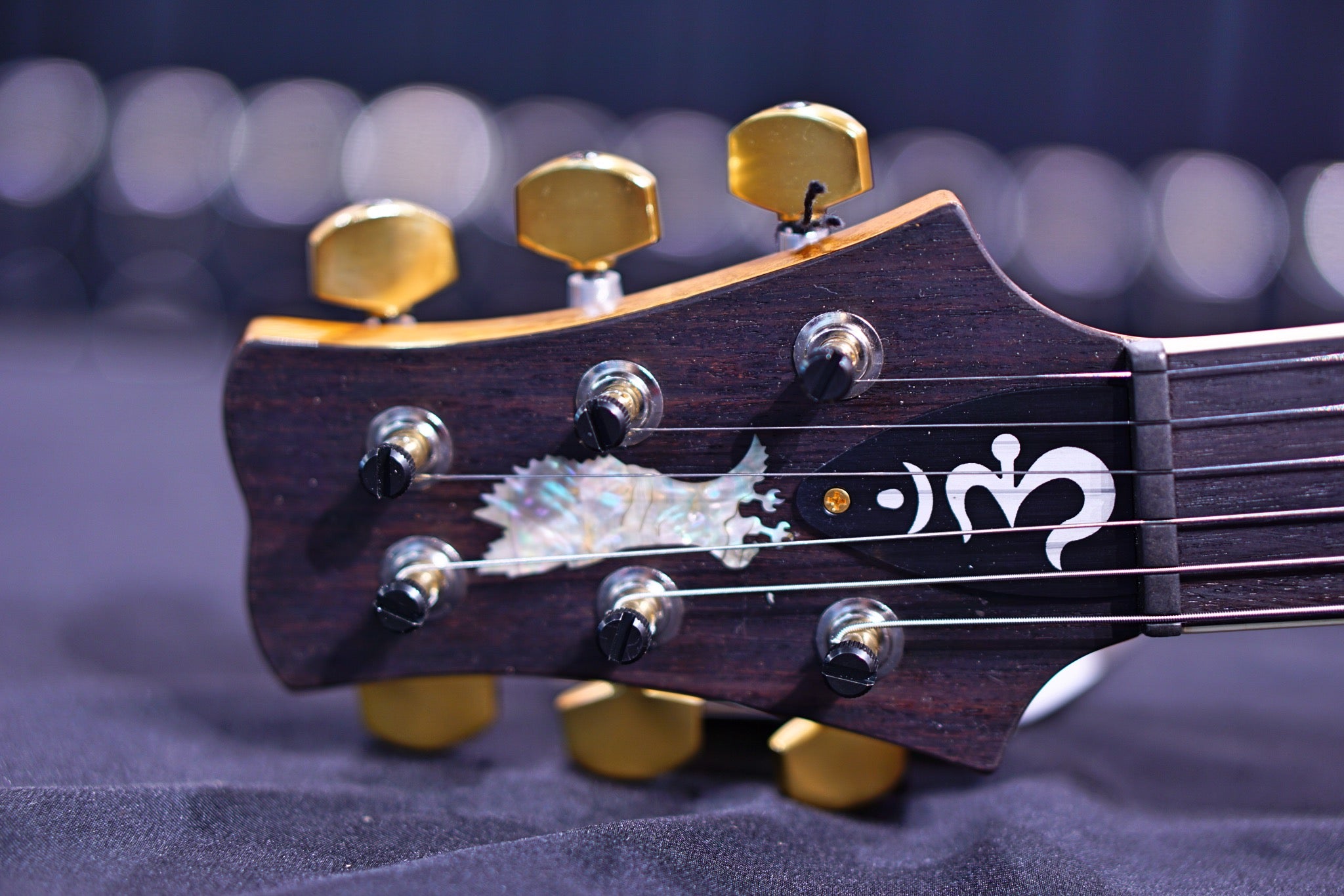 PRS Santana river blue 10 top 0350513 - HIENDGUITAR PRS GUITAR