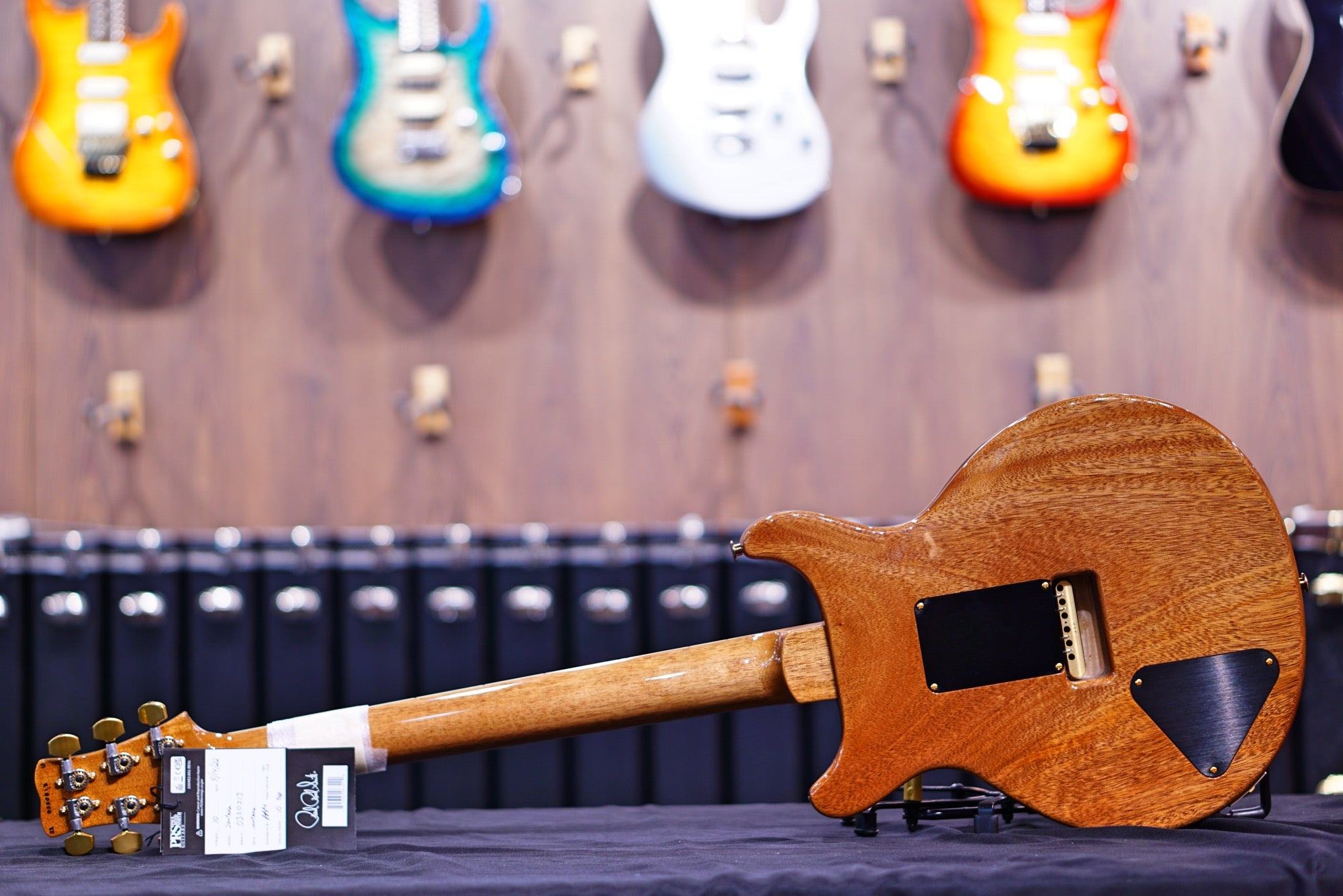 PRS Santana river blue 10 top 0350513 - HIENDGUITAR PRS GUITAR