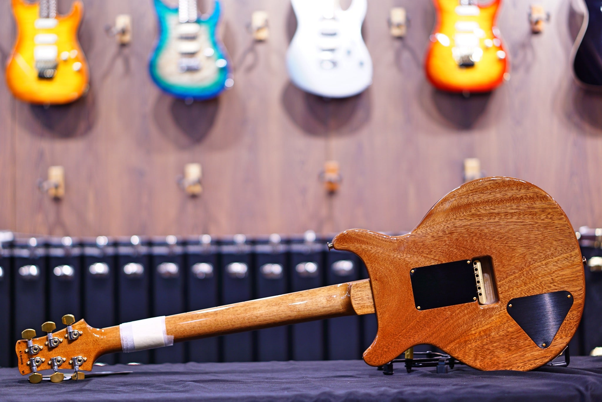 PRS Santana river blue 10 top 0350513 - HIENDGUITAR PRS GUITAR