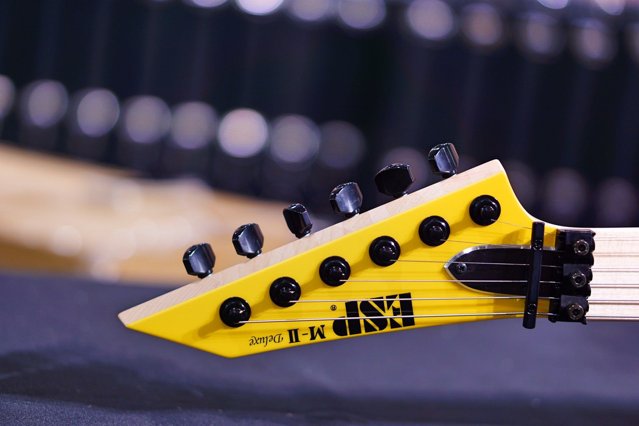 ESP ORIGINAL M-II DX/M Speed yellow BMW E1080222 - HIENDGUITAR ESP GUITAR