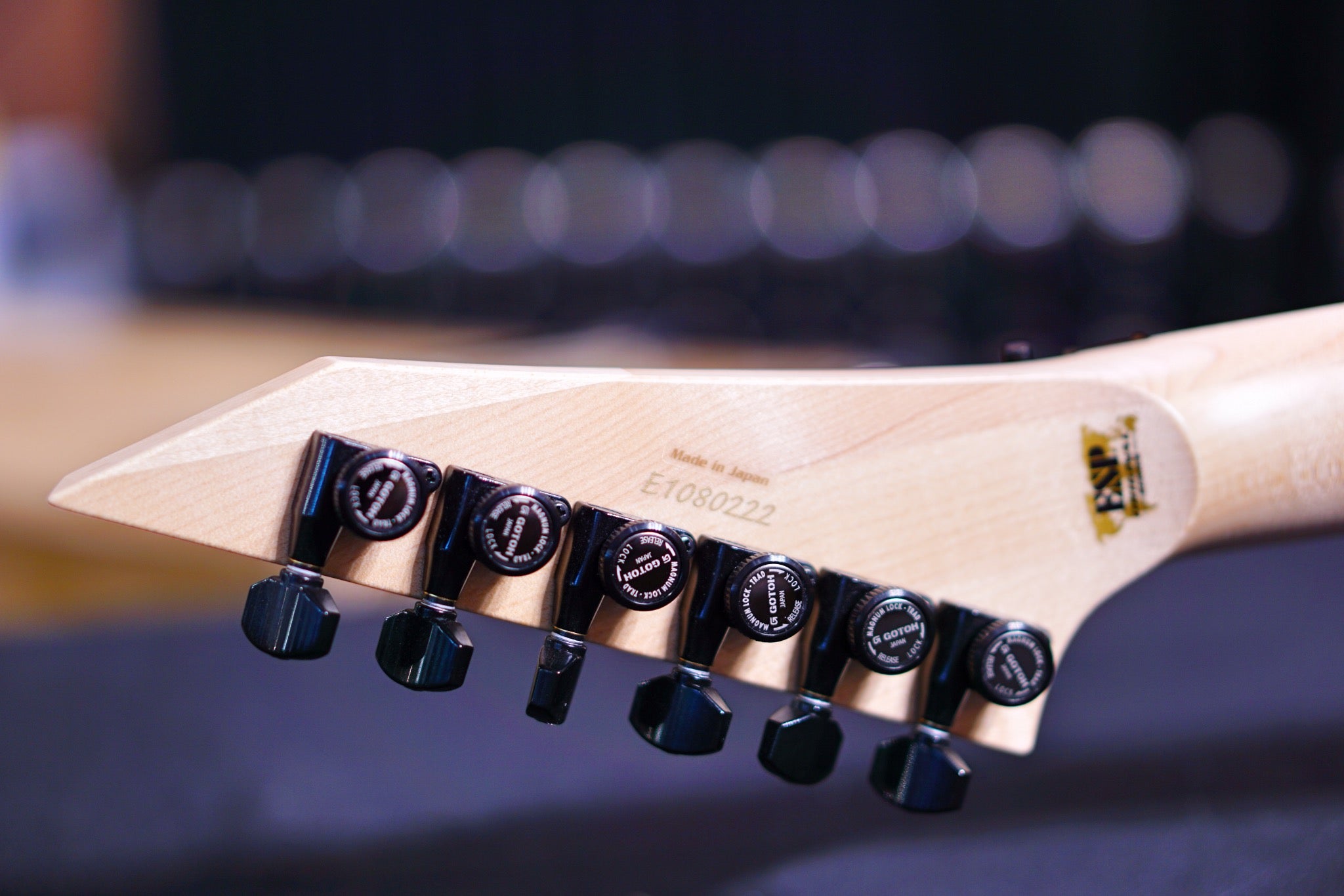 ESP ORIGINAL M-II DX/M Speed yellow BMW E1080222 - HIENDGUITAR ESP GUITAR