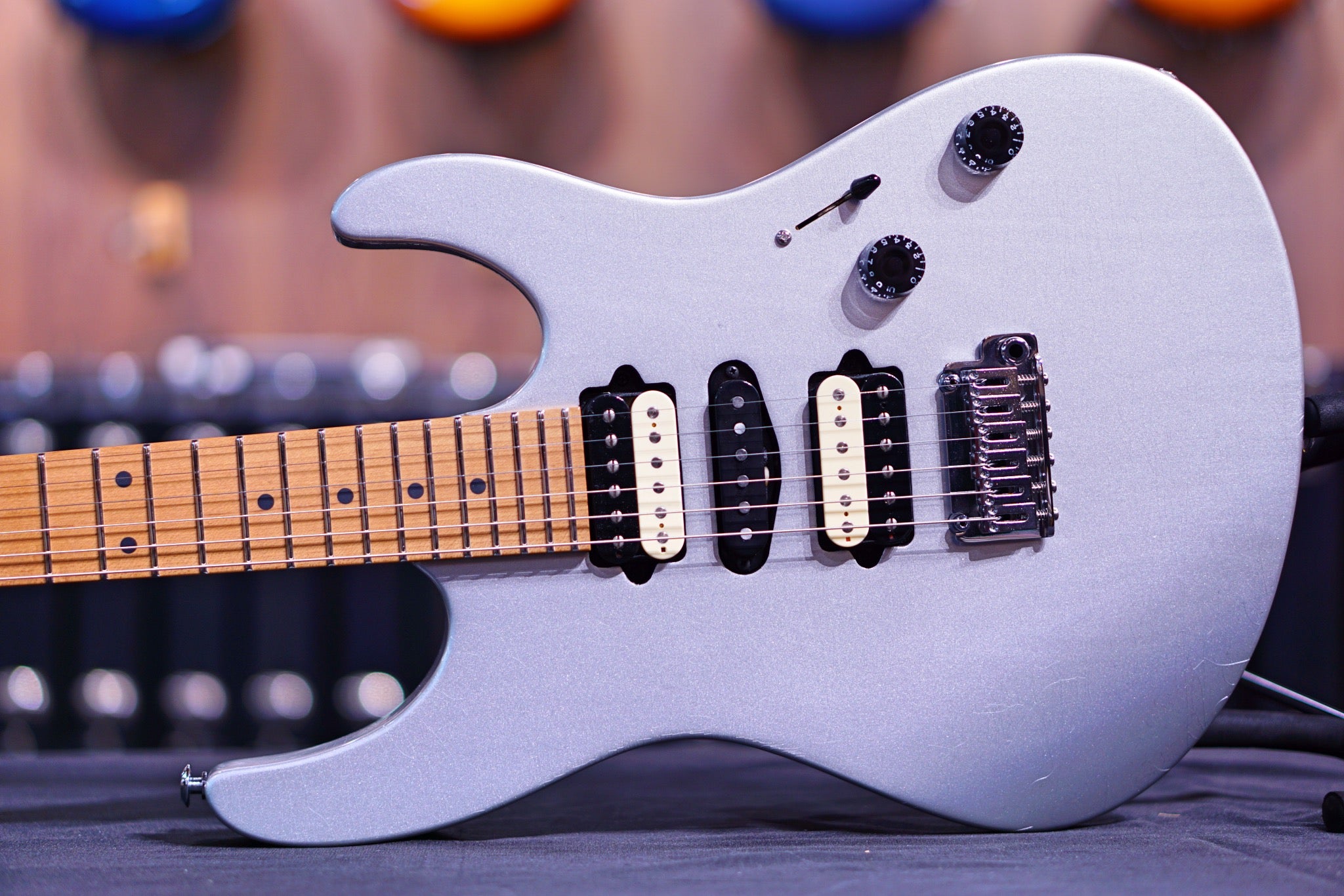 Suhr Modern antique firemist silver Hiend spec 67461 - HIENDGUITAR SUHR GUITAR