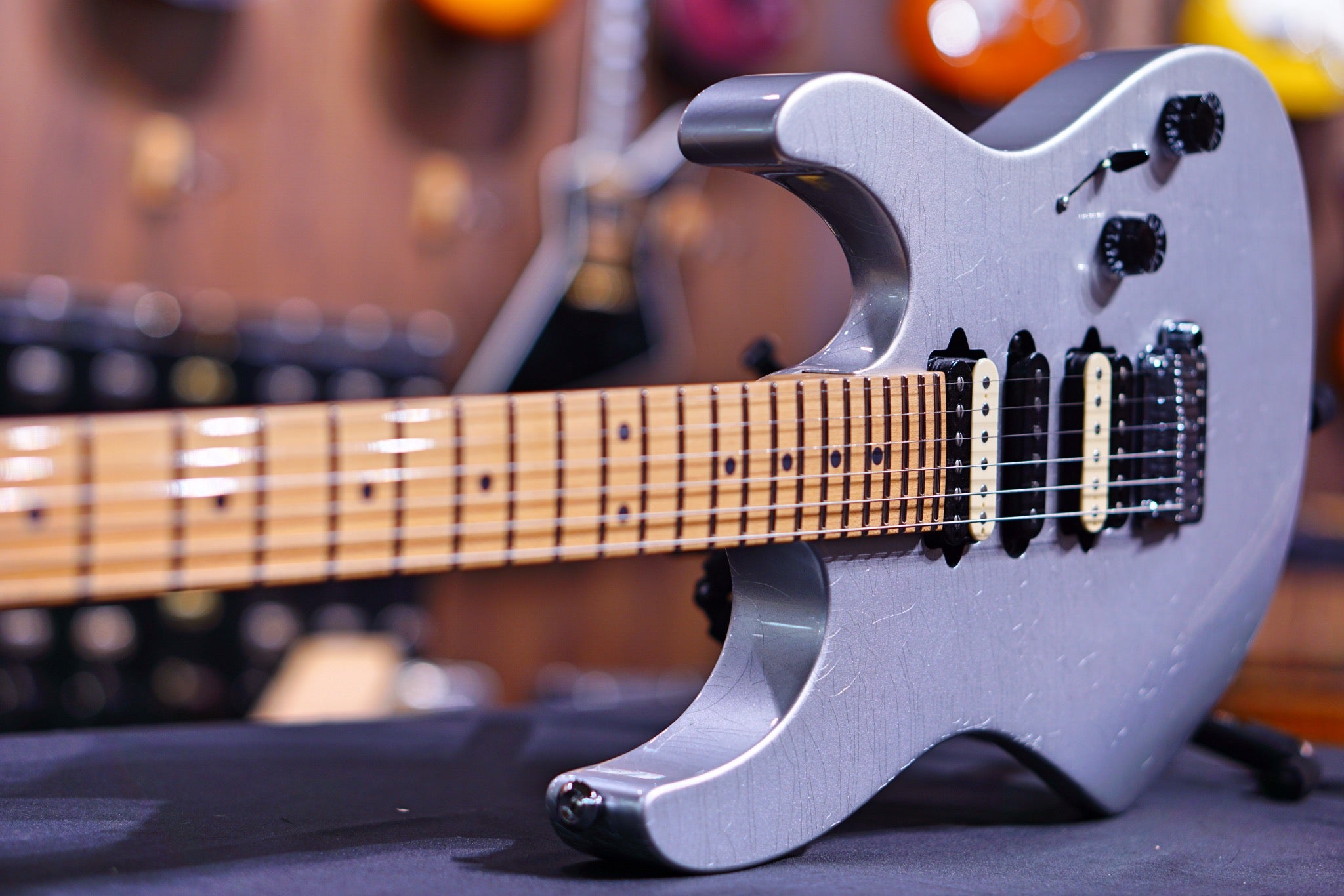 Suhr Modern antique firemist silver Hiend spec 67461 - HIENDGUITAR SUHR GUITAR