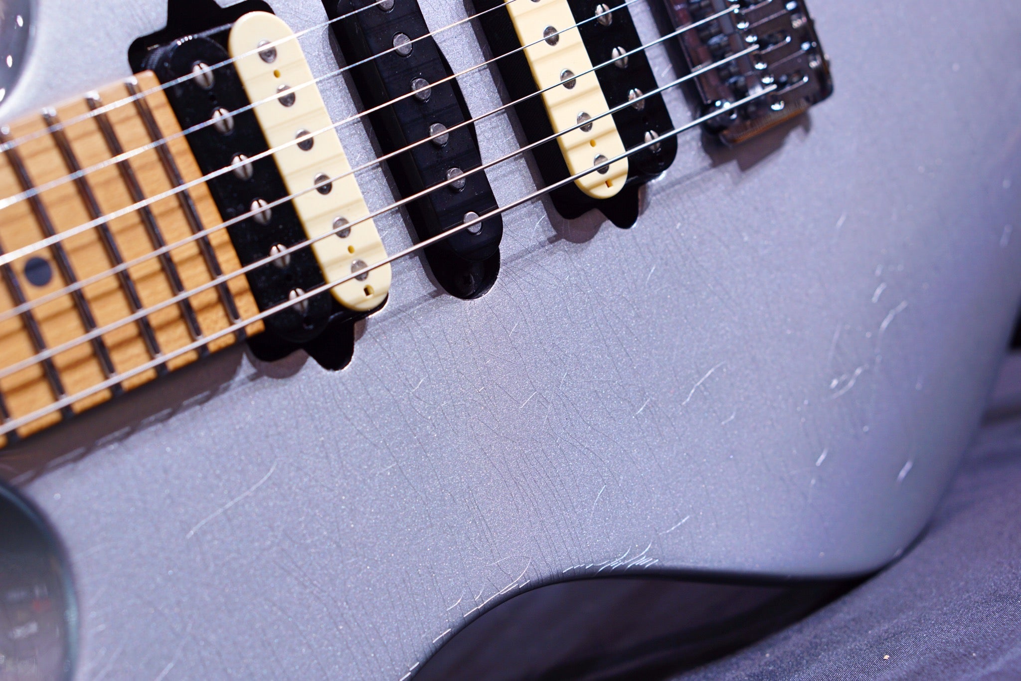 Suhr Modern antique firemist silver Hiend spec 67461 - HIENDGUITAR SUHR GUITAR