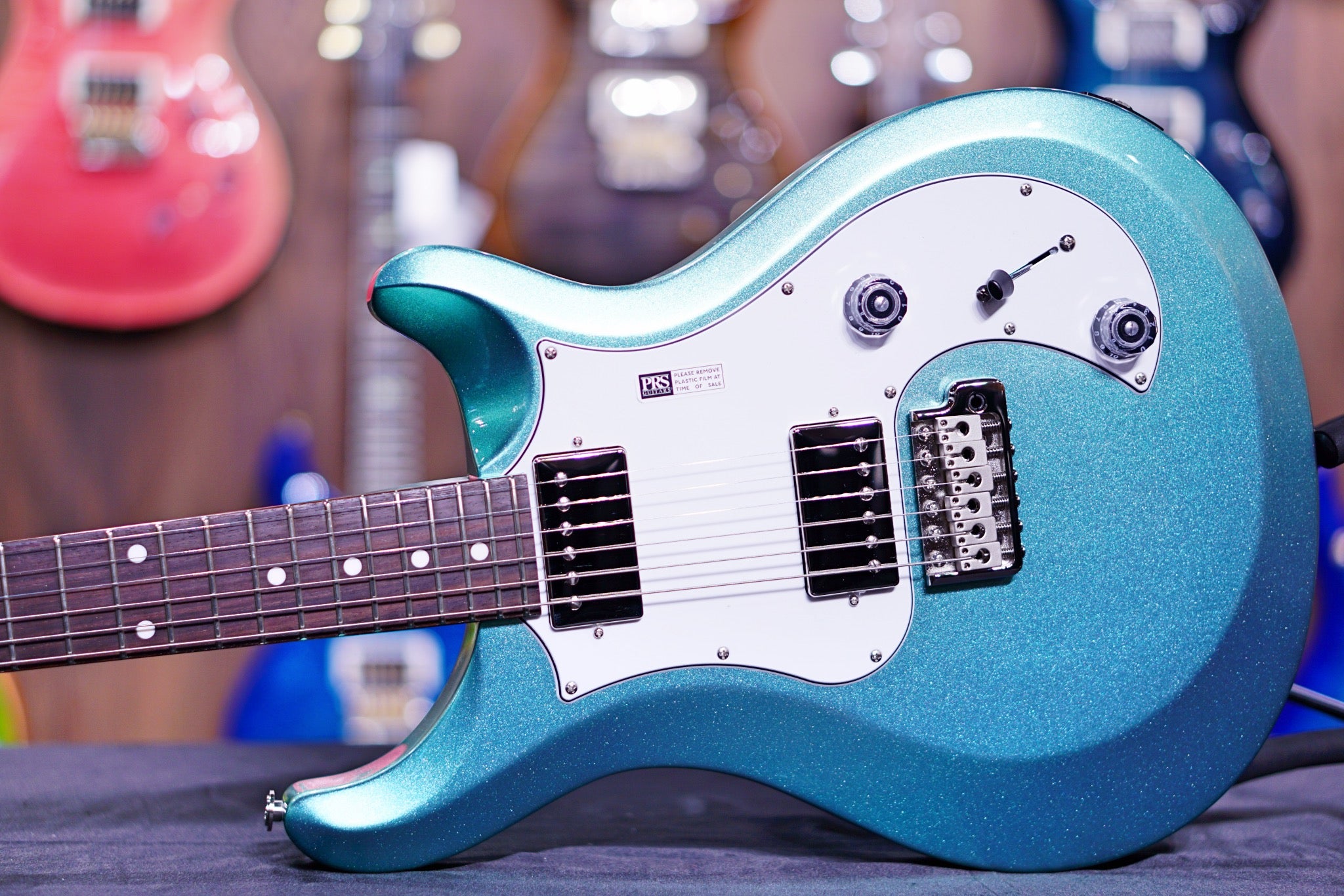 PRS S2 Standard 22 Frost Green Metallic S2047312 - HIENDGUITAR PRS GUITAR