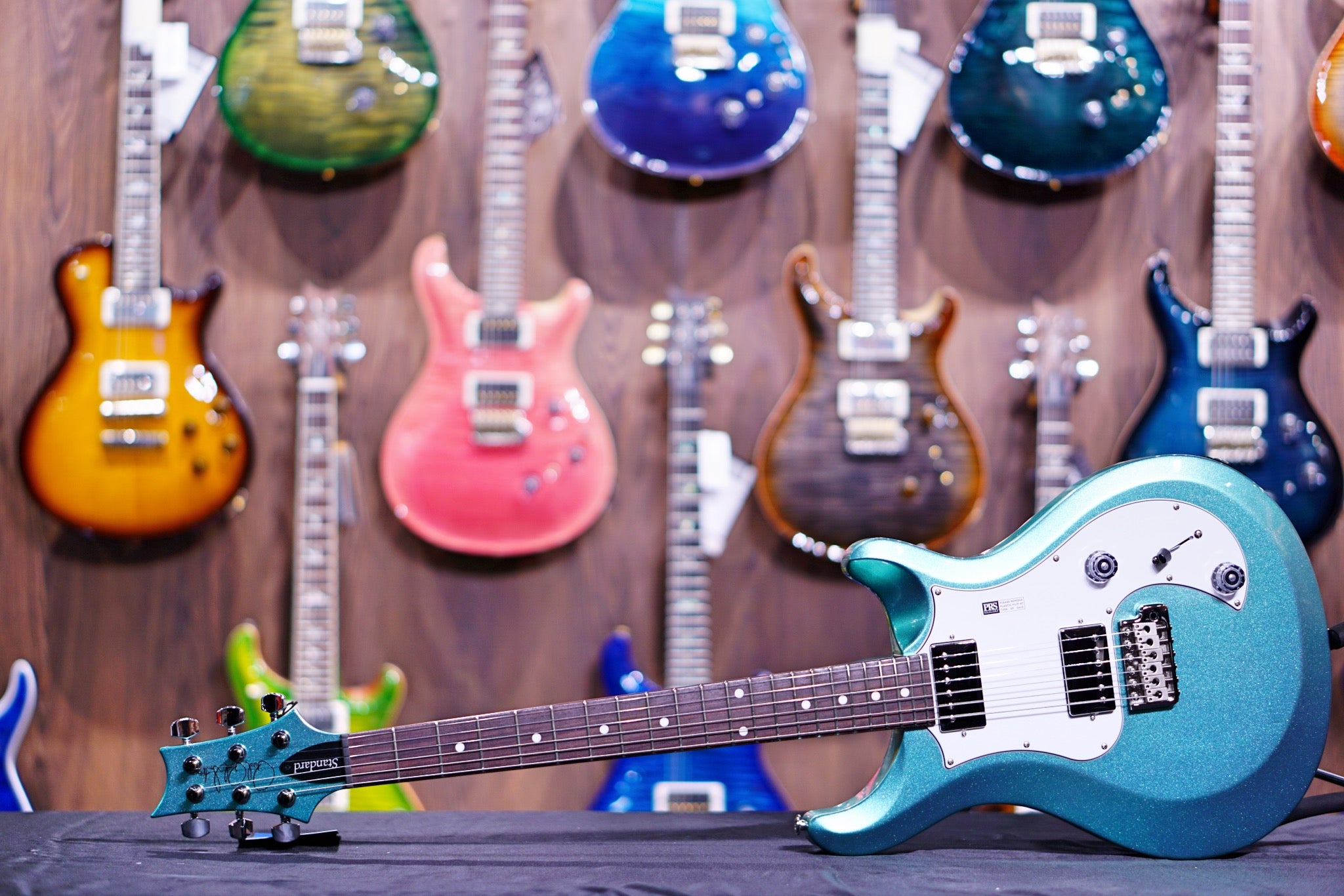 PRS S2 Standard 22 Frost Green Metallic S2047312 - HIENDGUITAR PRS GUITAR