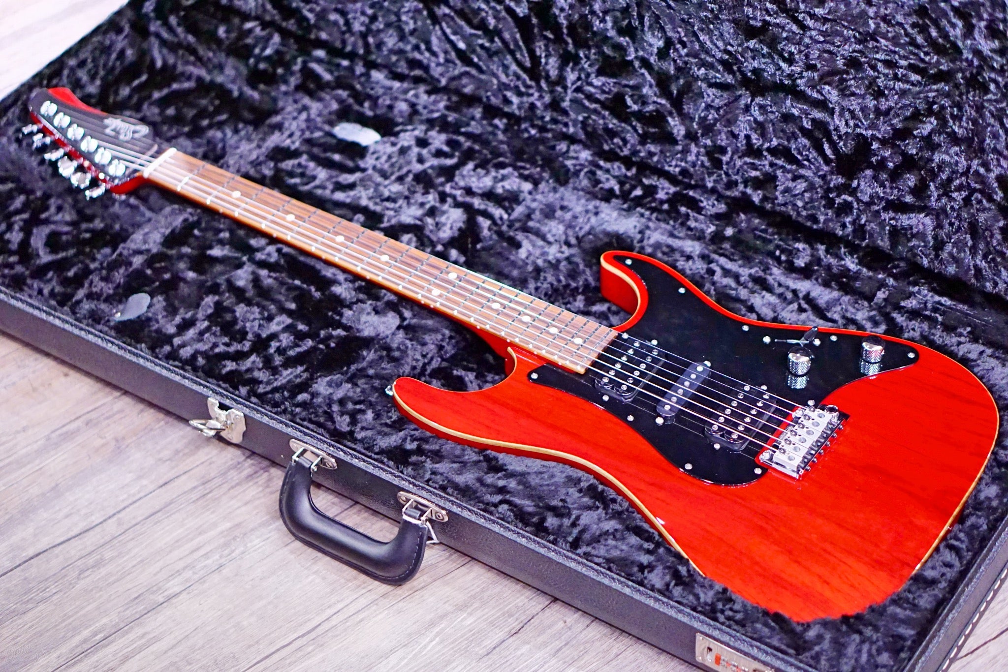 JOHN SUHR SIGNATURE STANDARD Trans Red JS3Q7X - HIENDGUITAR SUHR GUITAR