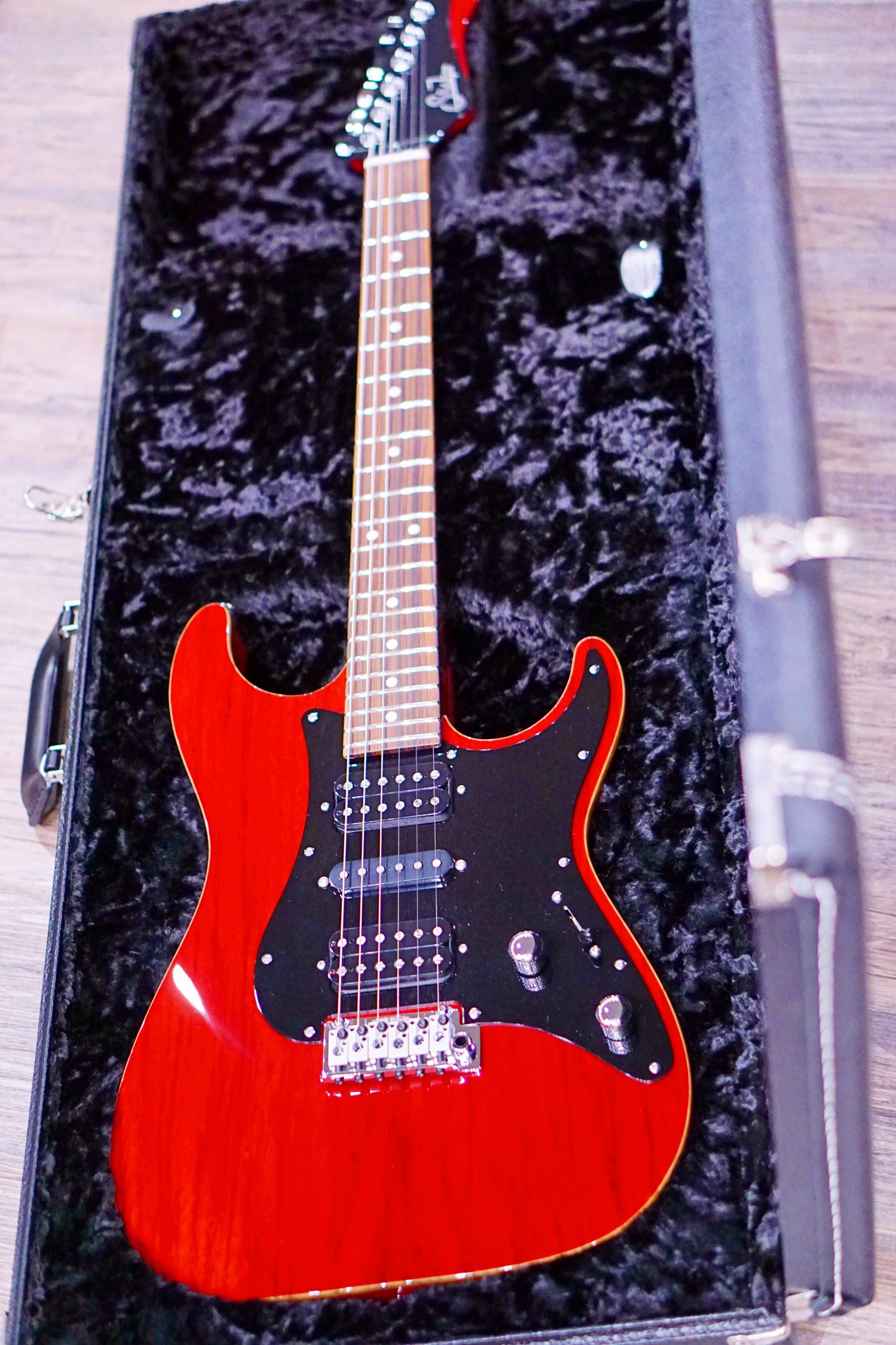 JOHN SUHR SIGNATURE STANDARD Trans Red JS3Q7X - HIENDGUITAR SUHR GUITAR