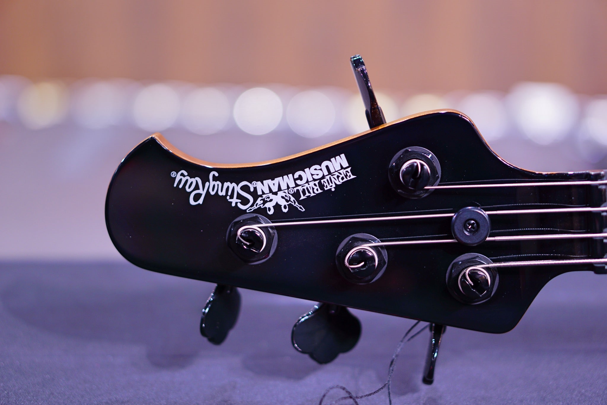 Ernie Ball Music Man StingRay Special 4 H Bass Guitar - Raspberry Burst with Ebony Fingerboard F95360 - HIENDGUITAR Musicman bass