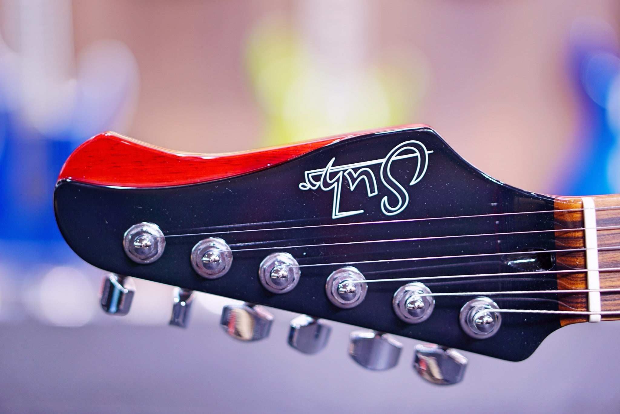 JOHN SUHR SIGNATURE STANDARD Trans Red JS3Q7X - HIENDGUITAR SUHR GUITAR