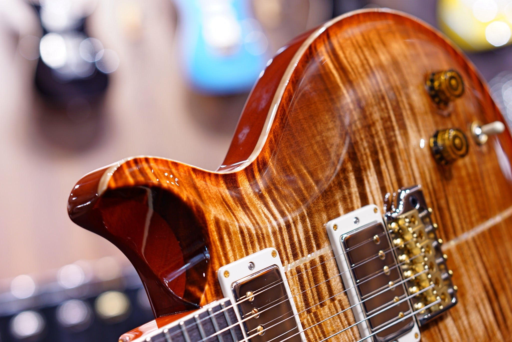 PRS Santana copperhead 10 top 0351532 - HIENDGUITAR PRS GUITAR