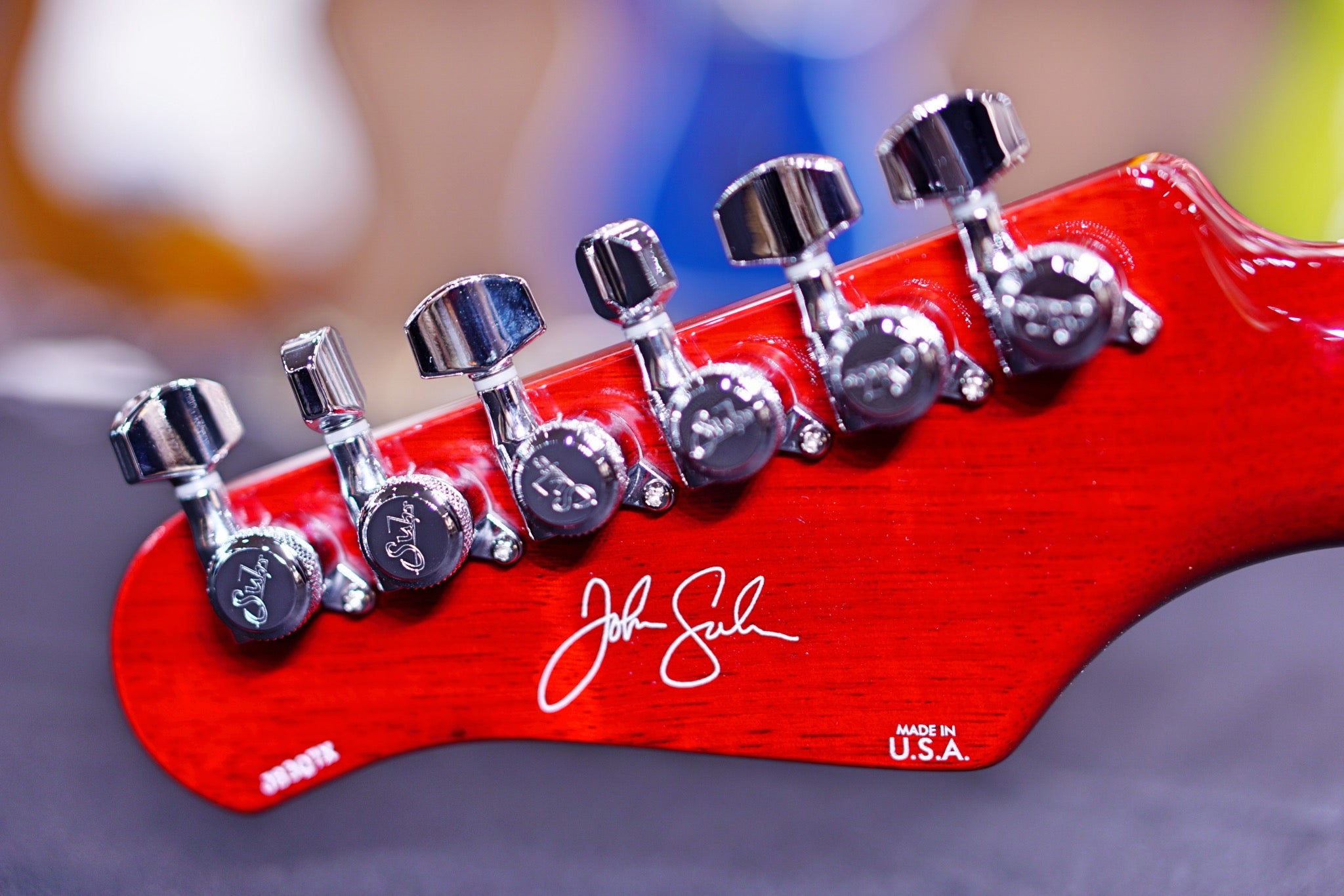 JOHN SUHR SIGNATURE STANDARD Trans Red JS3Q7X - HIENDGUITAR SUHR GUITAR