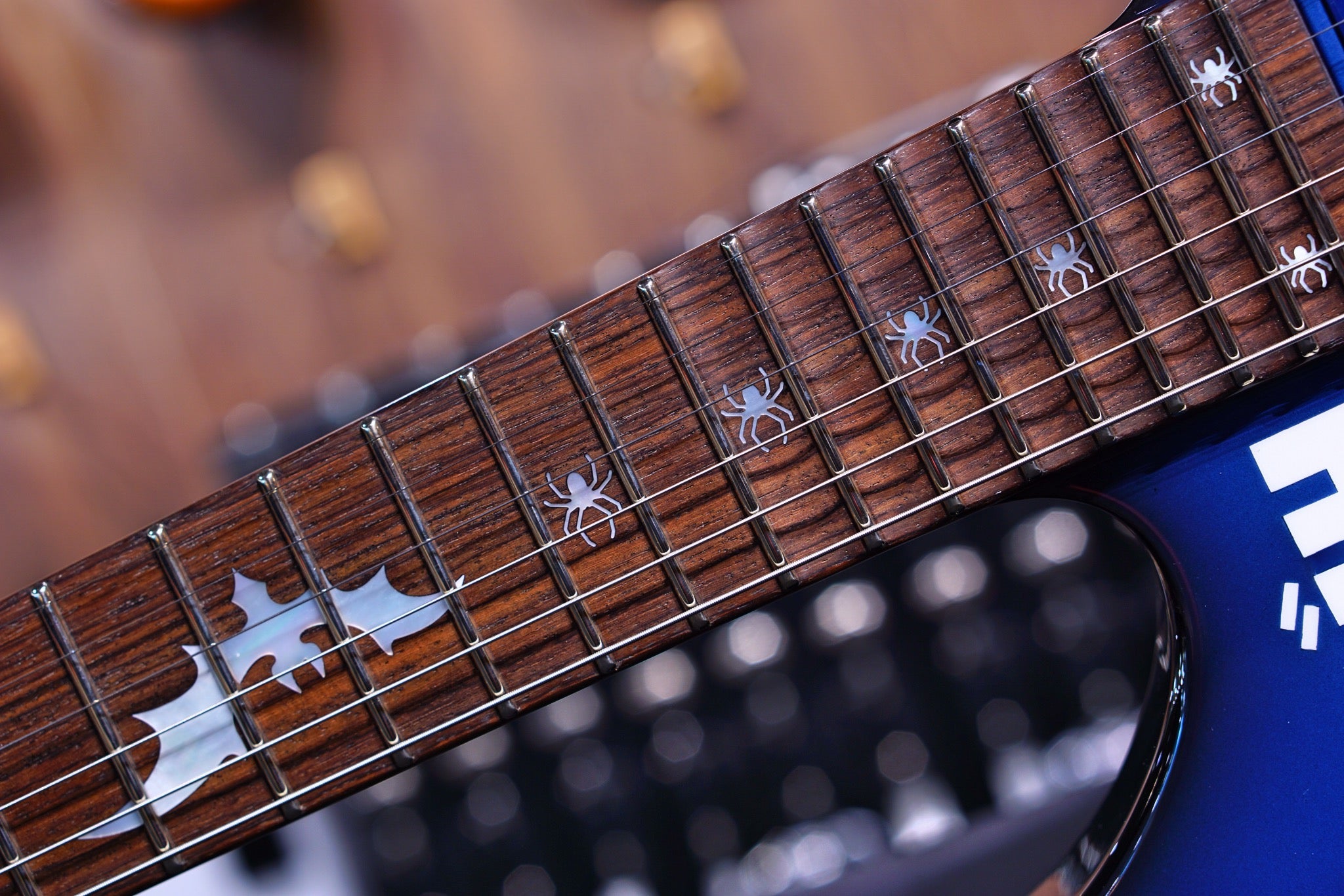 ESP White Zombie Kirk hammett signature - HIENDGUITAR ESP GUITAR