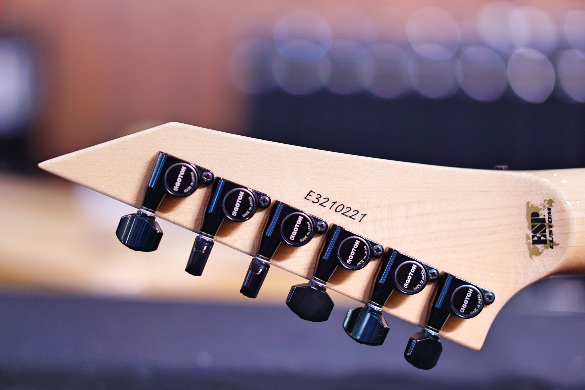 ESP White Zombie Kirk hammett signature - HIENDGUITAR ESP GUITAR