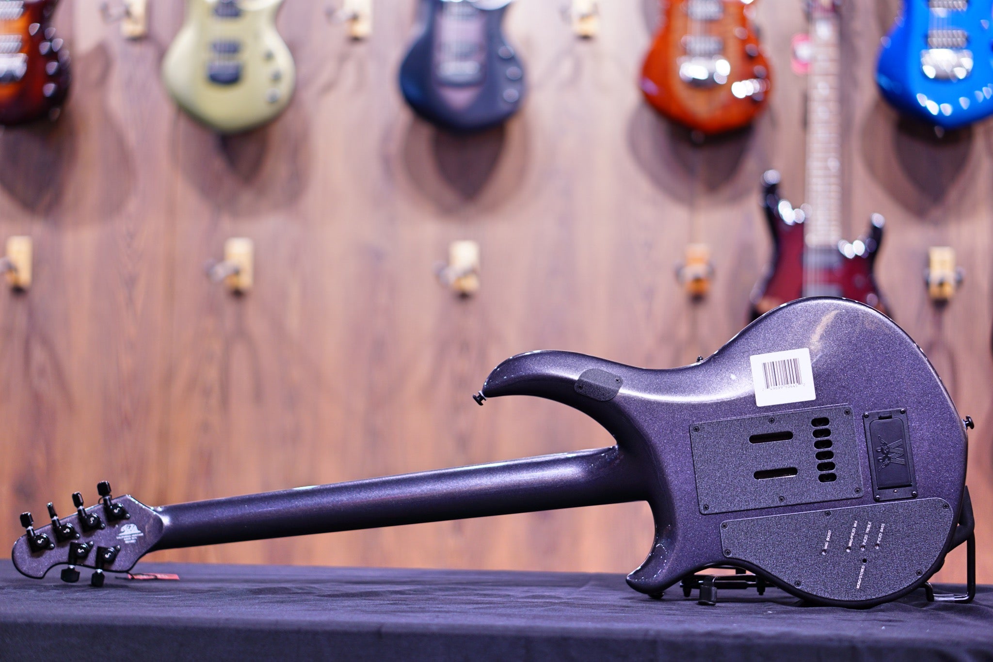 Ernie Ball Music Man Majesty John Petrucci Signature Electric Guitar - Smoked Pearl M014661 - HIENDGUITAR Musicman GUITAR