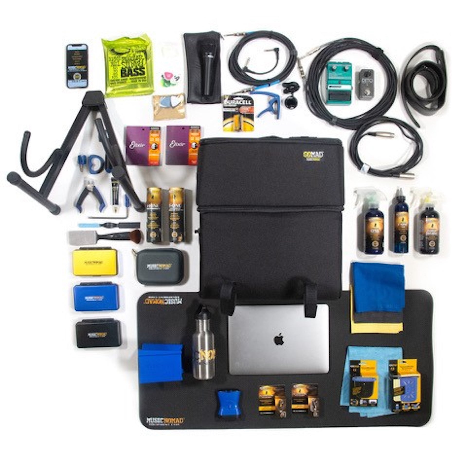 GOMAD Guitarist Gear Bag with Backpack Straps (Limited Edition) MN285 - HIENDGUITAR musicnomad bag