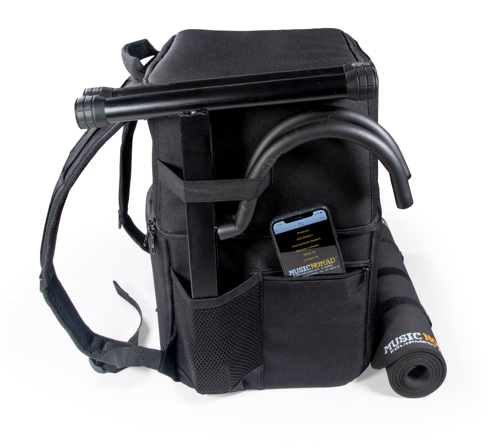 GOMAD Guitarist Gear Bag with Backpack Straps (Limited Edition) MN285 - HIENDGUITAR musicnomad bag