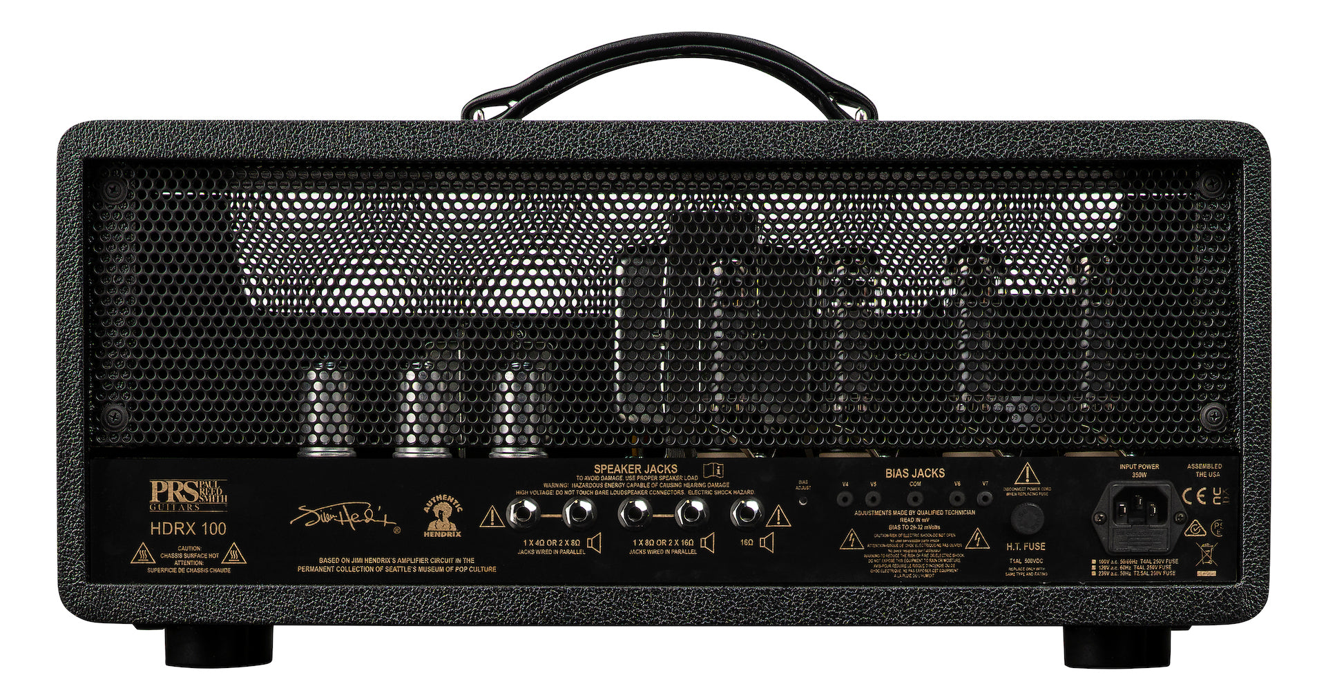 PRS HDRX 100 - 100-watt Tube Head amp ( USA MADE ) - HIENDGUITAR prs amp