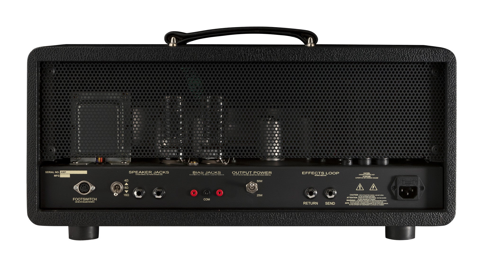 PRS Archon Two Channel 50/25-Watt Tube Head - Stealth Black ( USA MADE ) PRS Default Title - HIENDGUITAR.COM