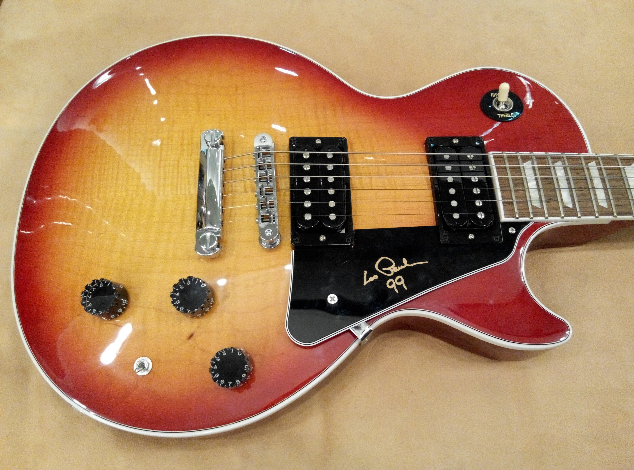 Gibson Lp signature 2014 heritage cherry sunburst min e tune Gibson Default Title - HIENDGUITAR.COM