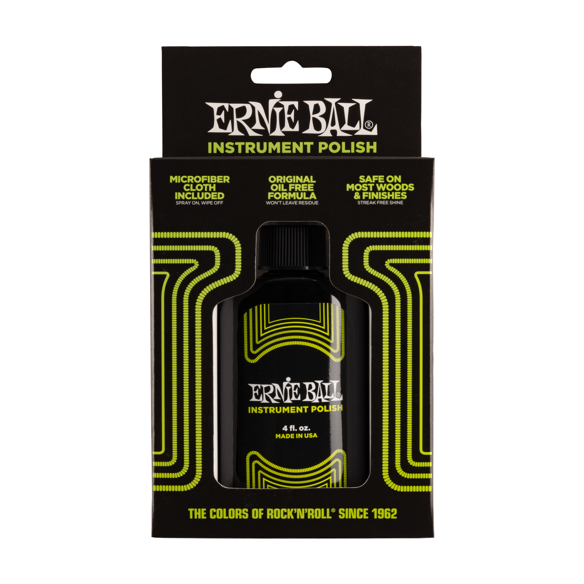 Ernie Ball Polish With Cloth - HIENDGUITAR Ernieball Misc. Accessories