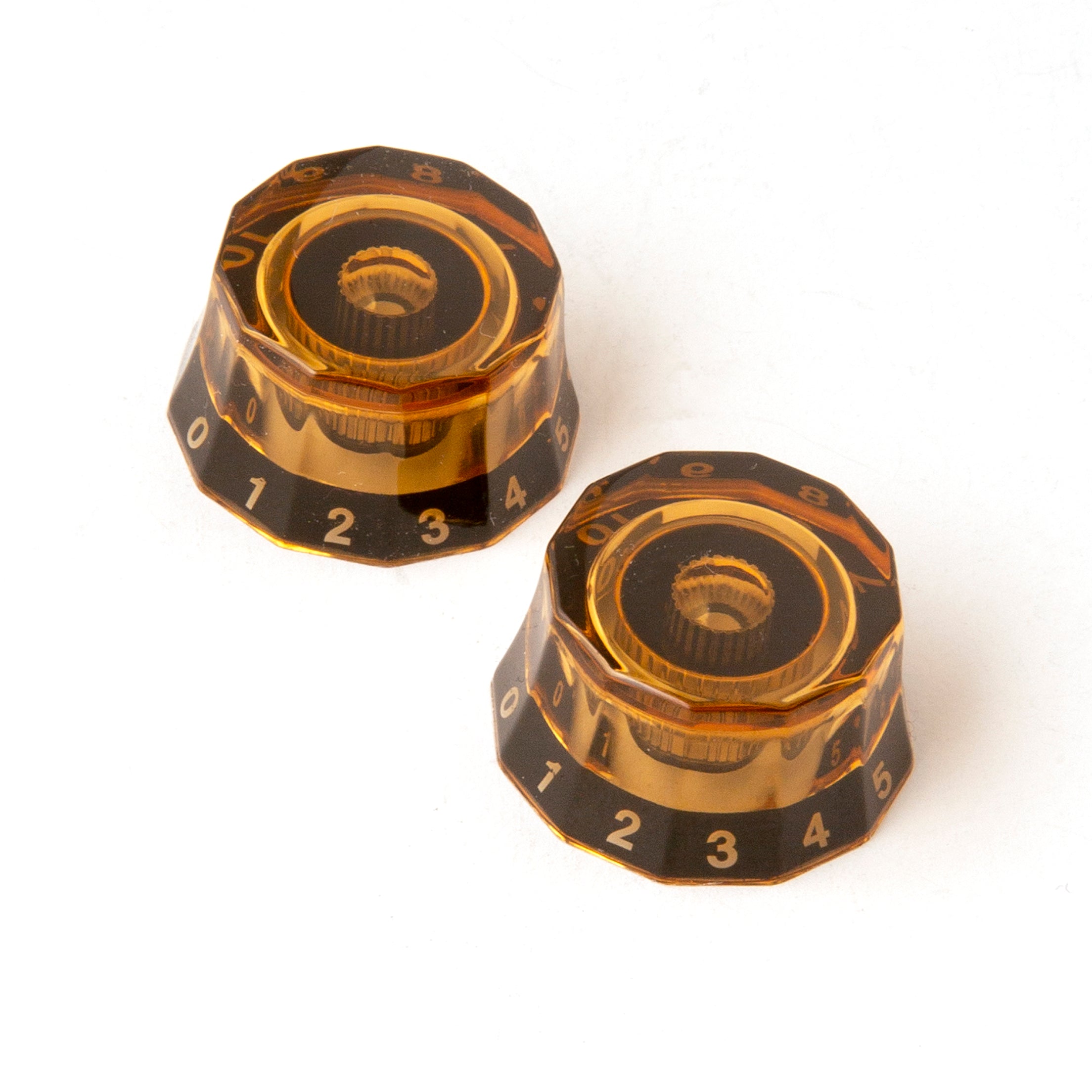 PRS Lampshade Knobs Amber 101754:001:007:002 - HIENDGUITAR PRS PRS part
