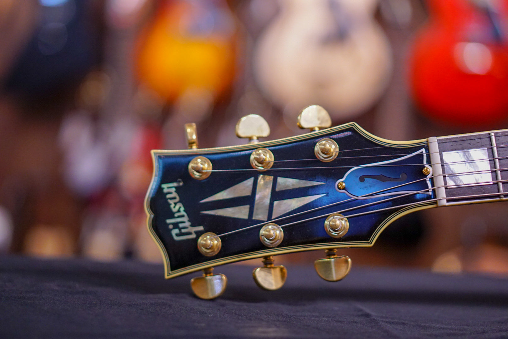 Gibson ES355 Black Beauty 2018 - Ebony - HIENDGUITAR GIBSON GUITAR