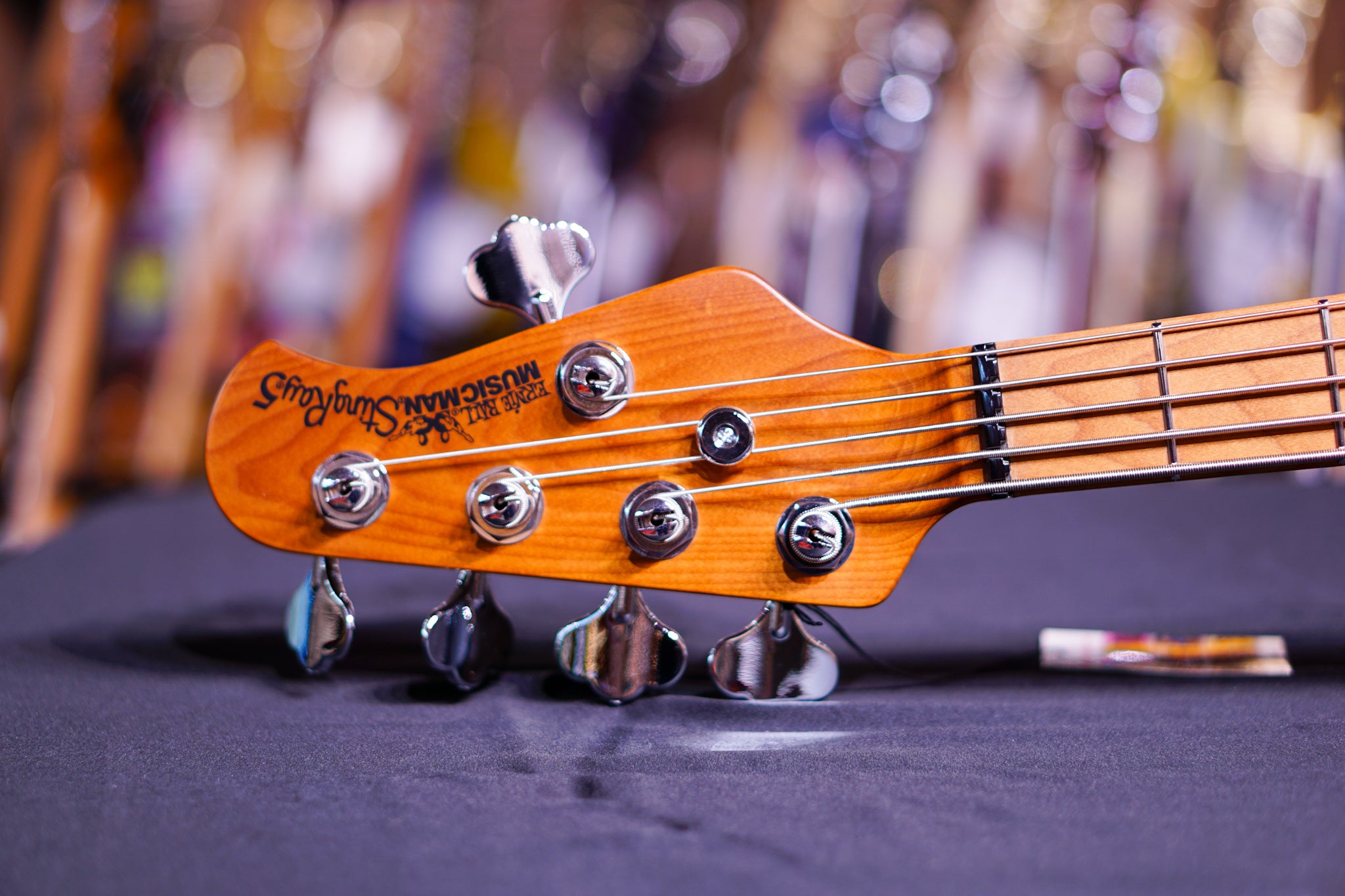 Ernie Ball Music Man StingRay Special 5 H - Charging Green F81832 - HIENDGUITAR Musicman GUITAR