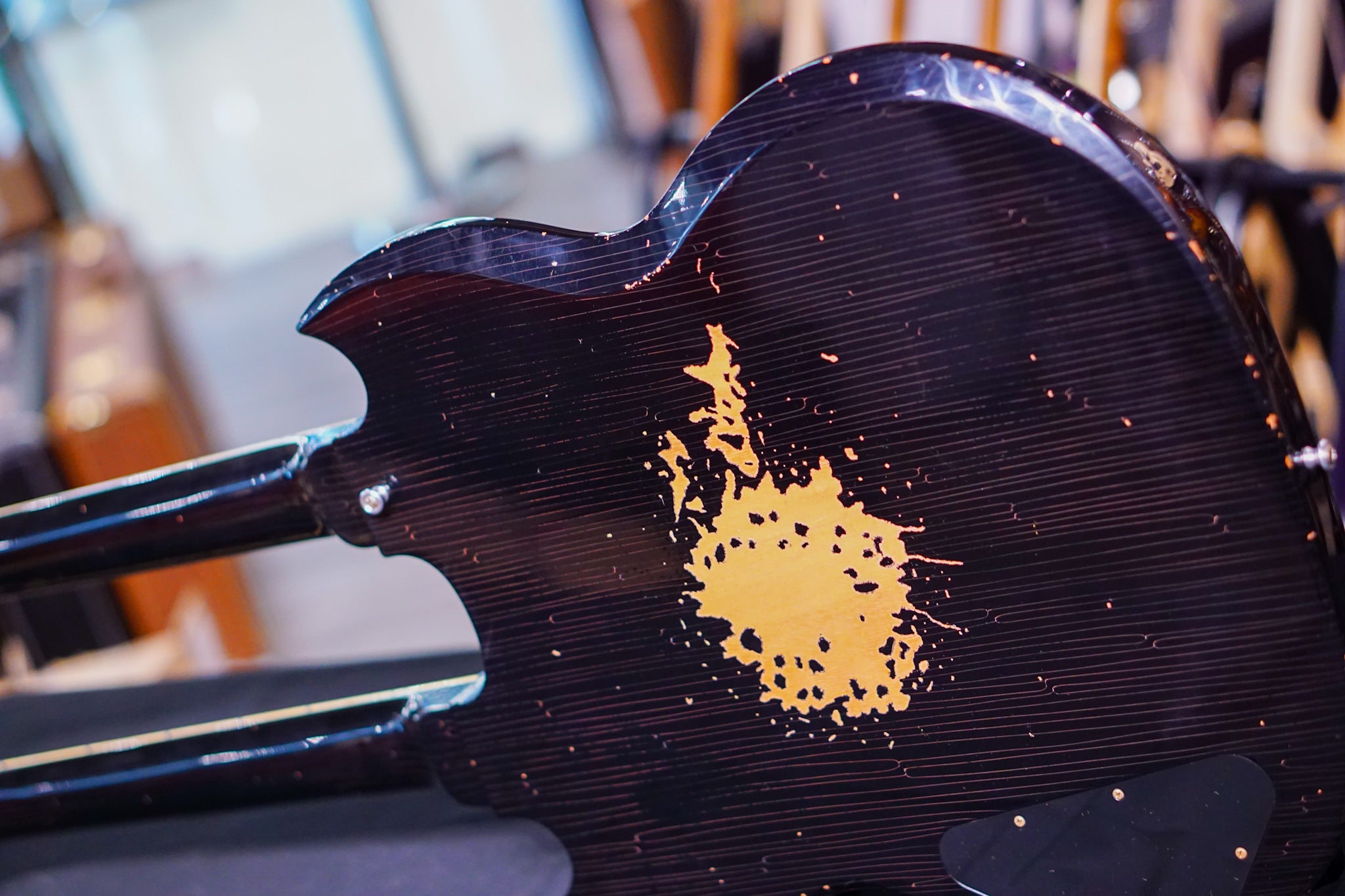 Gibson Slash 1966 EDS-1275 Doubleneck - Signed/Aged Double Your Appetite - HIENDGUITAR Gibson GUITAR