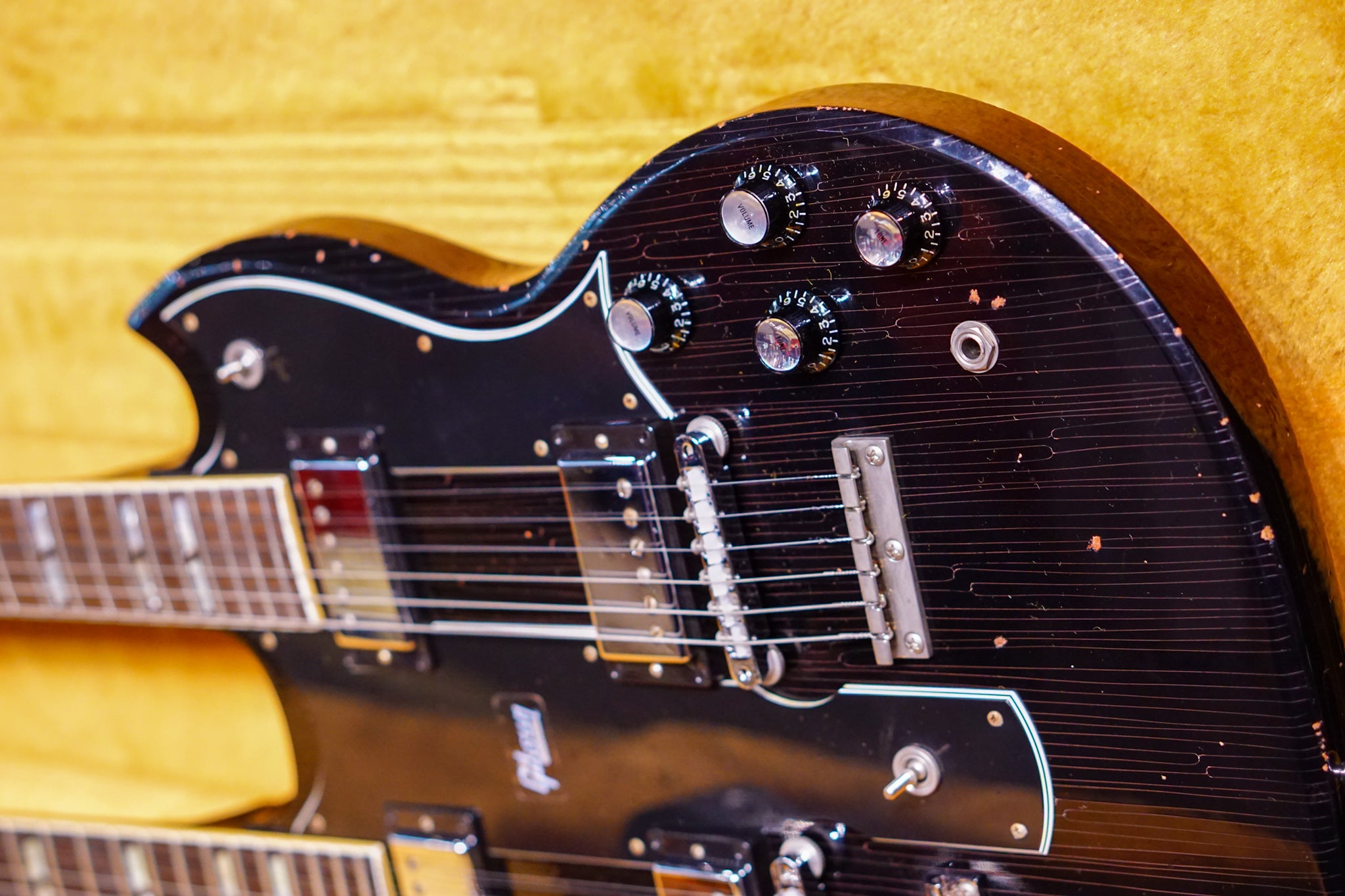 Gibson Slash 1966 EDS-1275 Doubleneck - Signed/Aged Double Your Appetite - HIENDGUITAR Gibson GUITAR