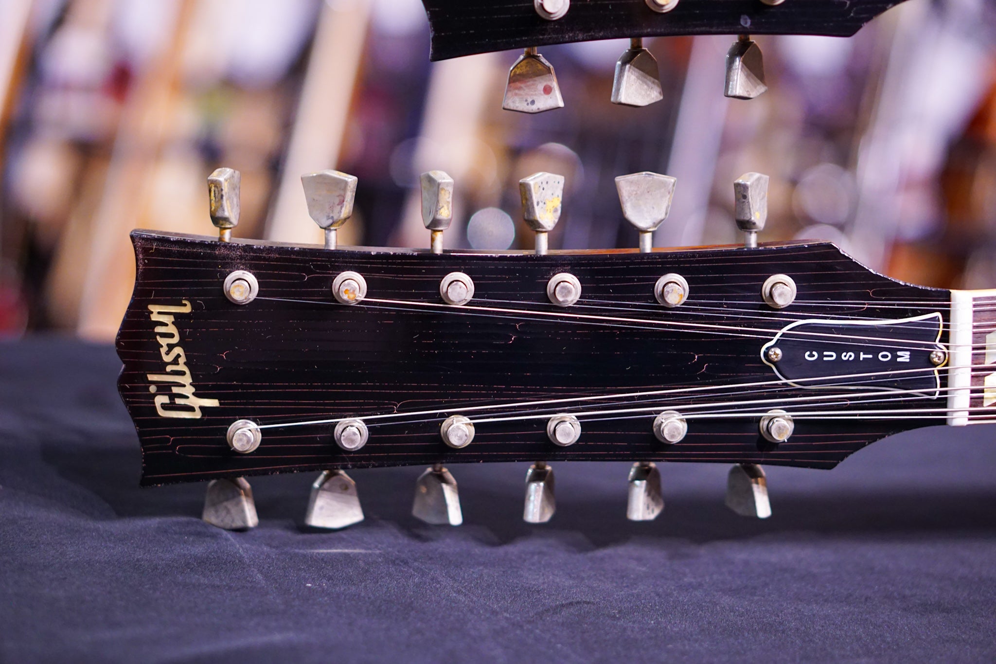Gibson Slash 1966 EDS-1275 Doubleneck - Signed/Aged Double Your Appetite - HIENDGUITAR Gibson GUITAR