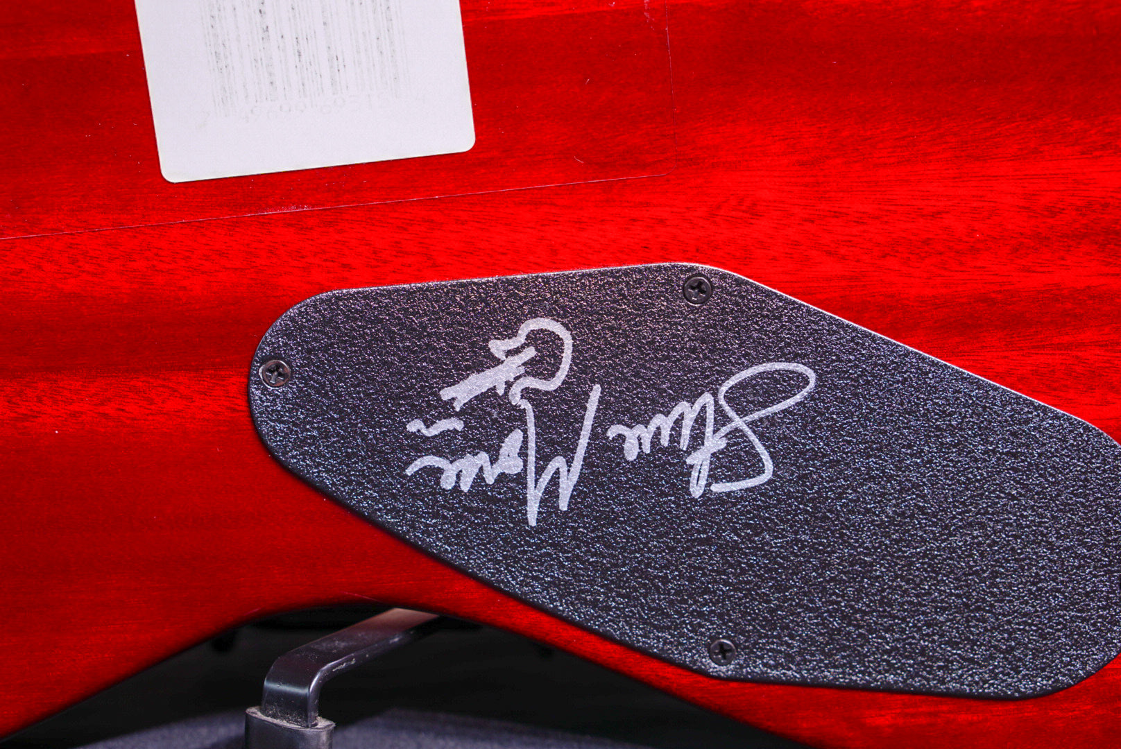 Music Man Steve Morse Hh Ball Family Reserve - Caramel Burst Flame G86051 - HIENDGUITAR Musicman GUITAR