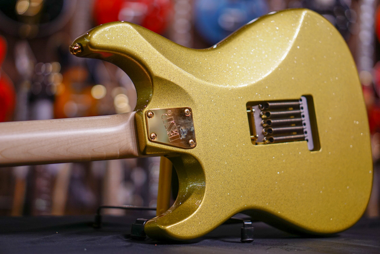 ESP SNAPPER Ohmura Custom "Eclipse Gold" - HIENDGUITAR ESP GUITAR