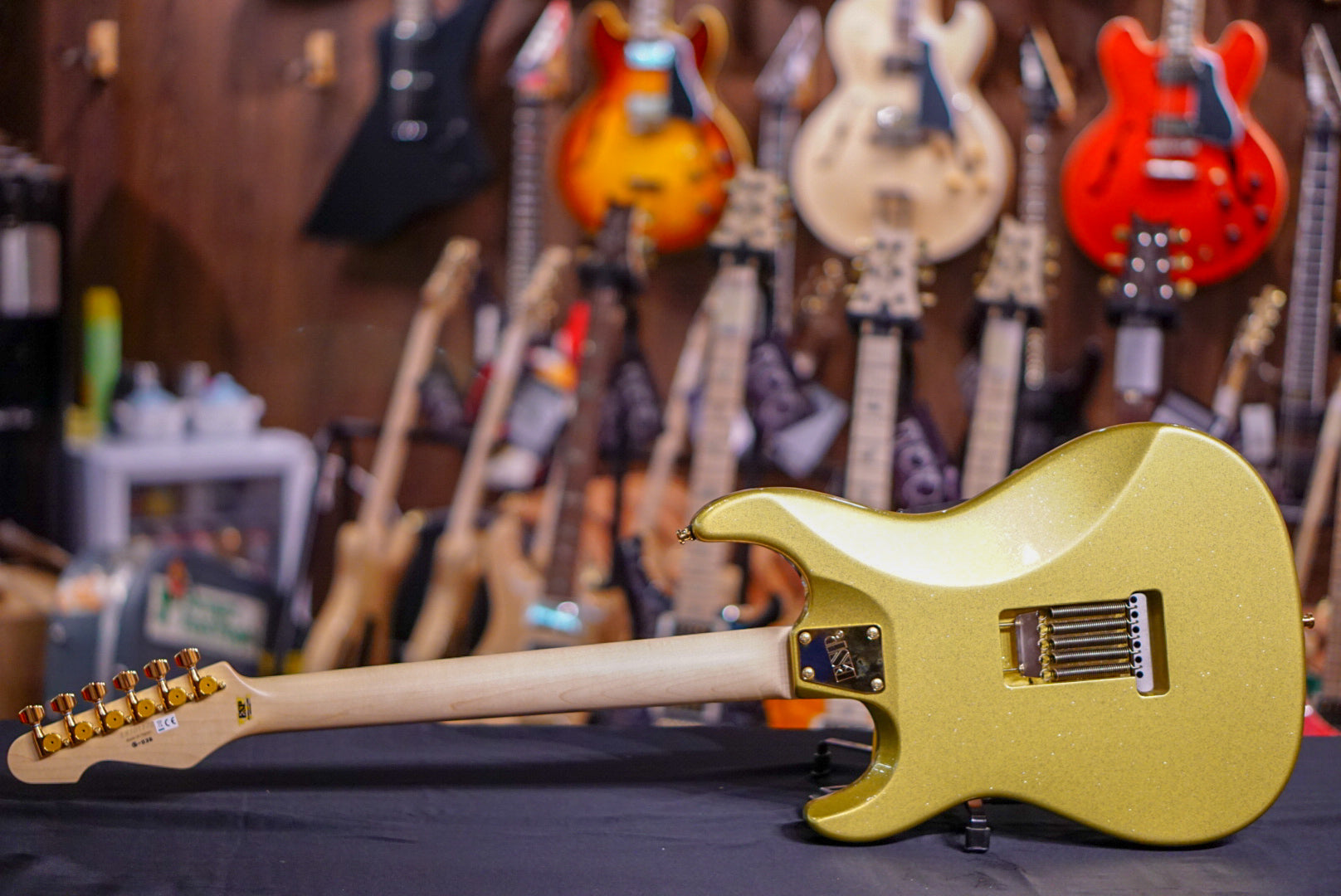 ESP SNAPPER Ohmura Custom "Eclipse Gold" - HIENDGUITAR ESP GUITAR