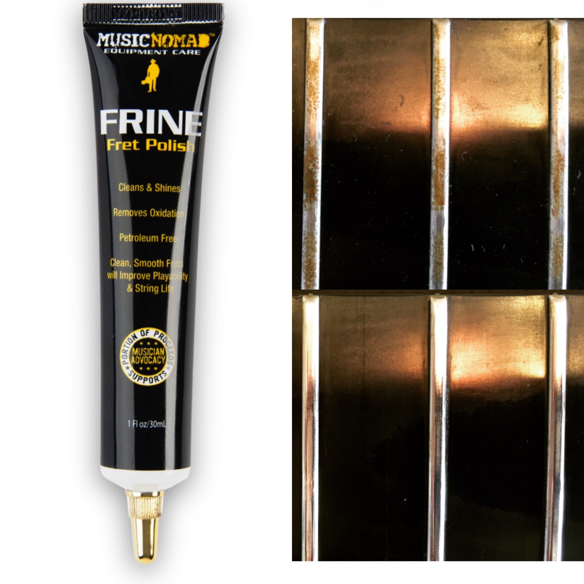 Music Nomad Frine Fret Polish - 1 fl oz. MN104 - HIENDGUITAR musicnomad musicnomad