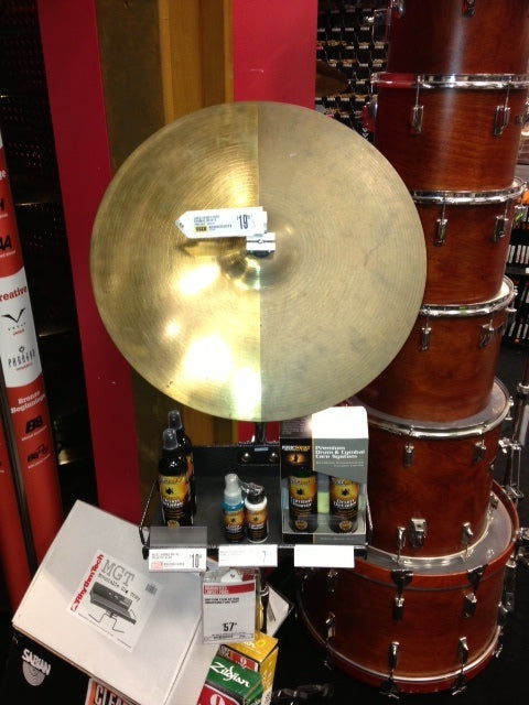 Music Nomad Premium Cymbal Cleaner - Acid Free Cleaner, Polisher, Protectant for Brilliant Finishes - 8 fl. oz. MN111 - HIENDGUITAR musicnomad musicnomad