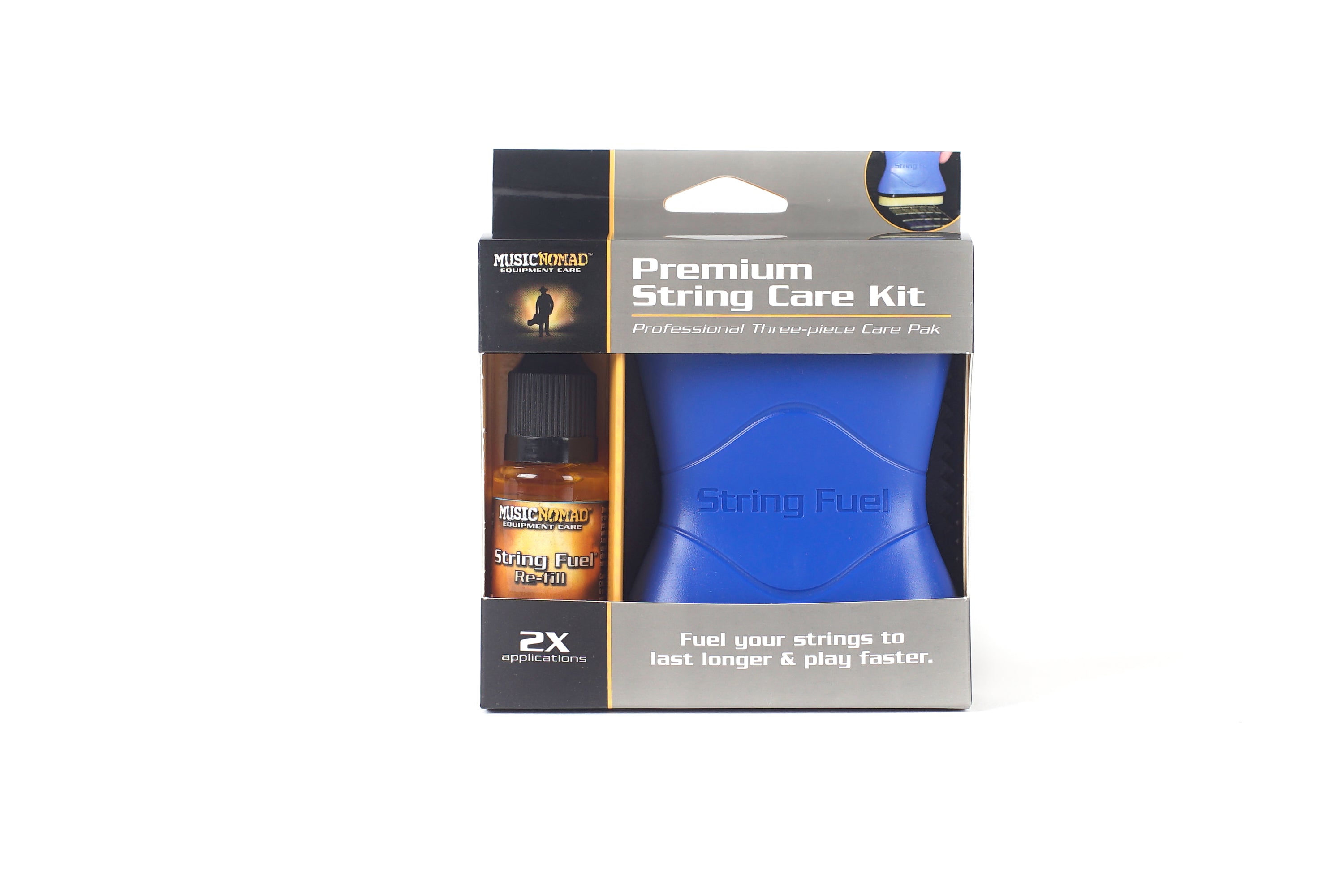 Music Nomad Premium String Care Kit - 3pc MN145 - HIENDGUITAR musicnomad musicnomad