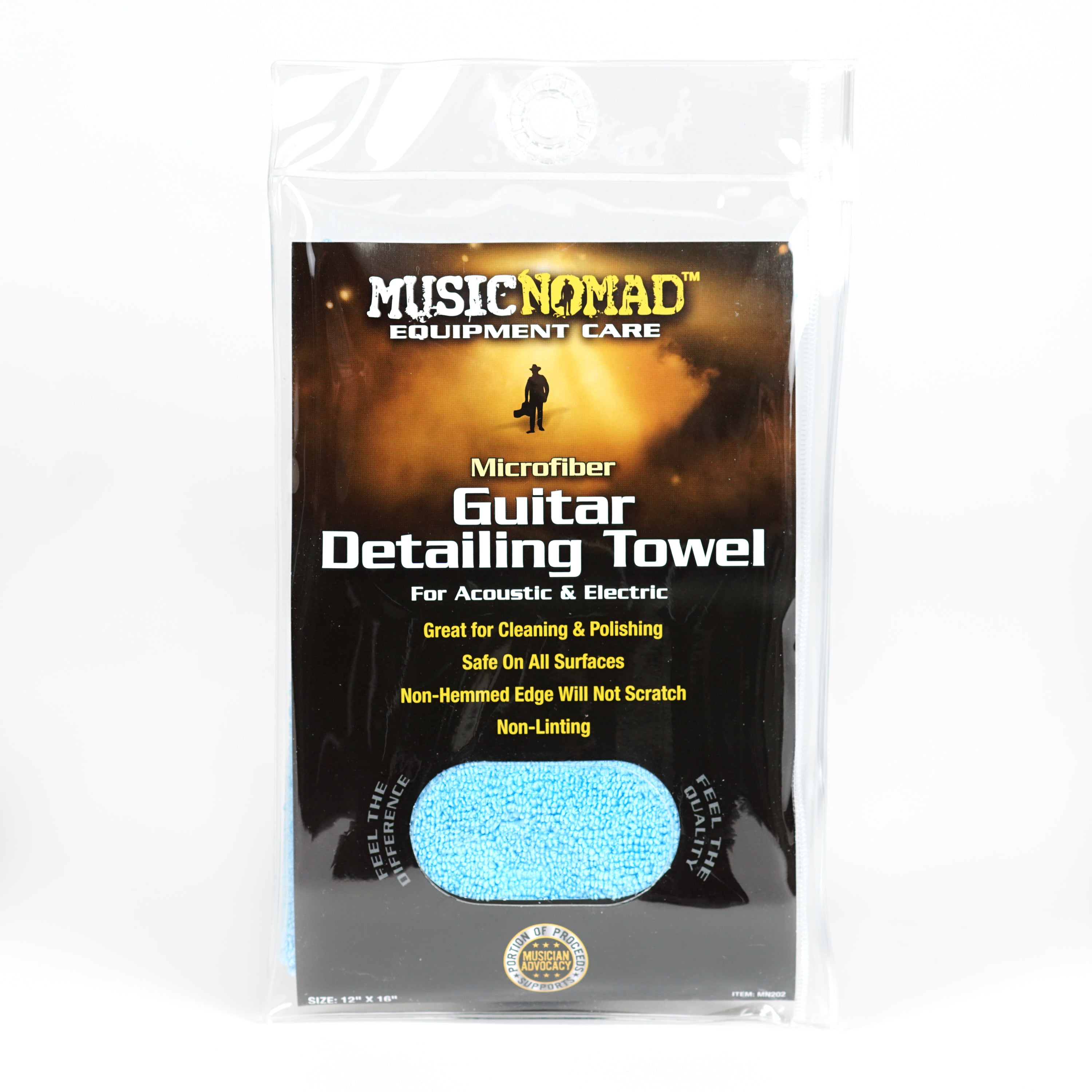 Music Nomad Microfiber Guitar Polishing Cloth MN202 - HIENDGUITAR musicnomad musicnomad