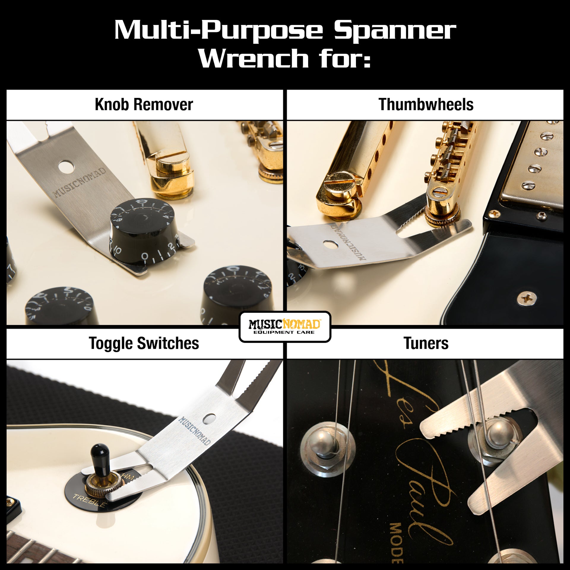 Music Nomad Premium Guitar Tech Screwdriver and Wrench Set  MN229 - HIENDGUITAR   musicnomad musicnomad