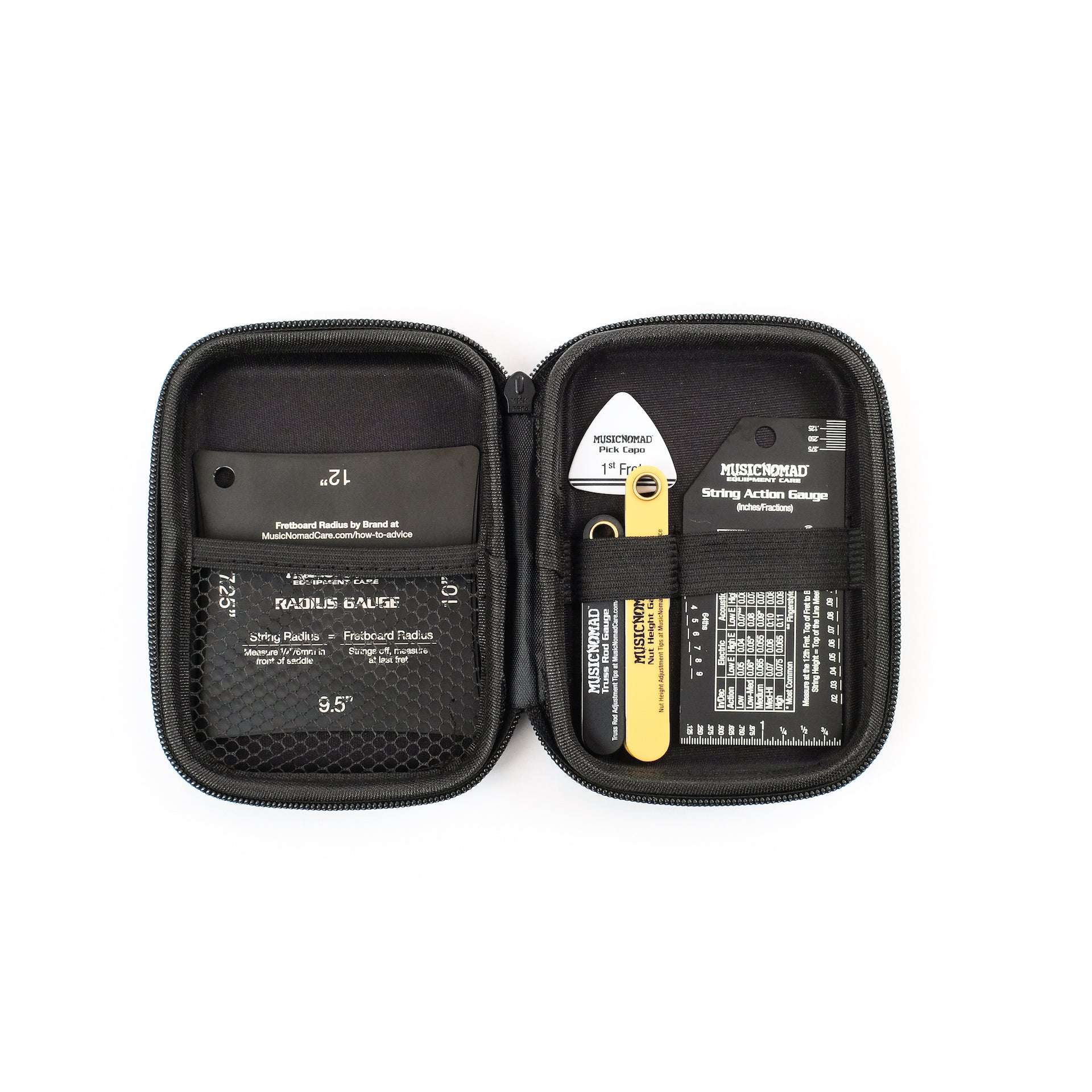 Music Nomad Precision Setup Gauge Set - 6 pc. MN604 - HIENDGUITAR musicnomad musicnomad