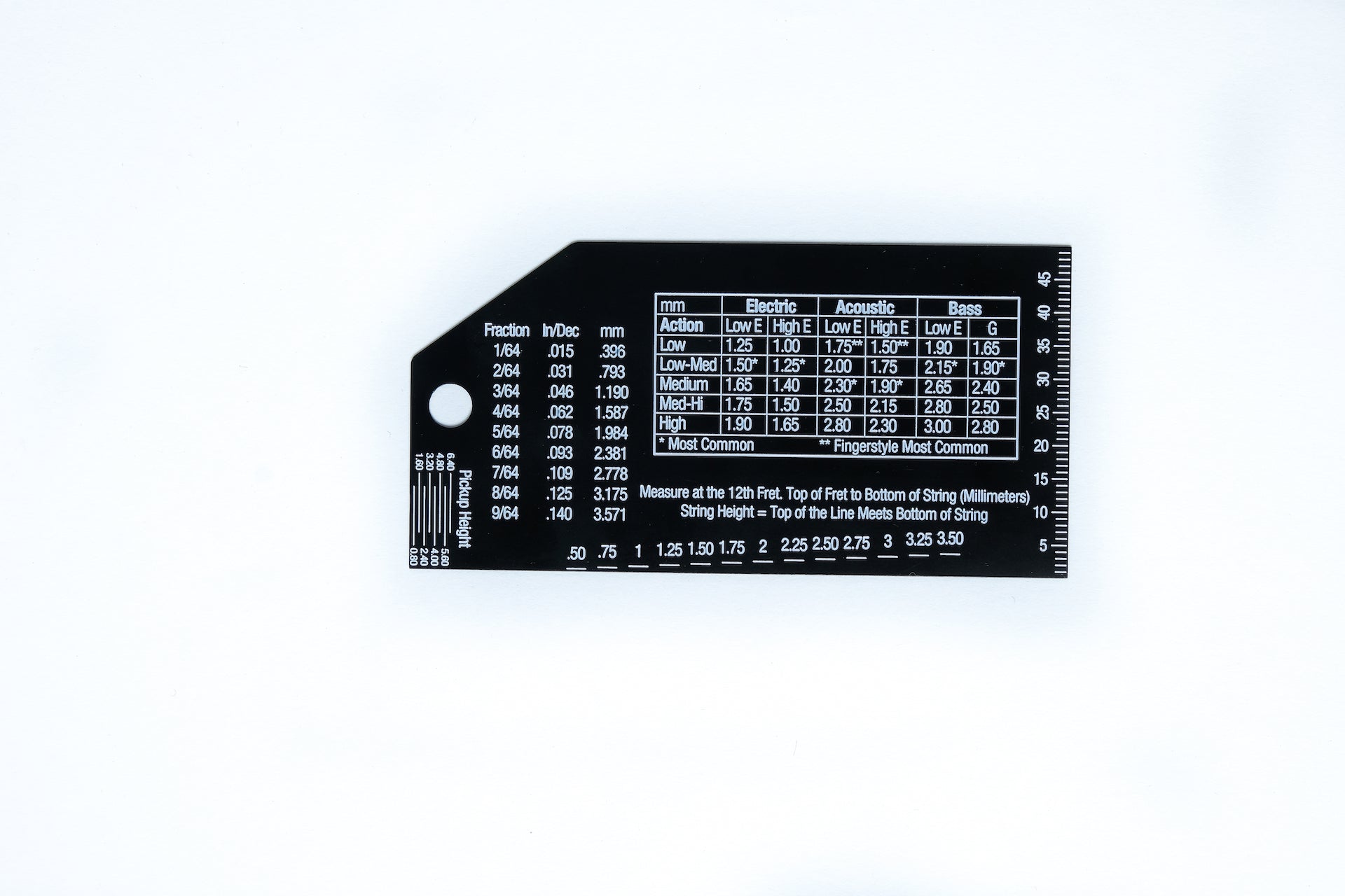 Music Nomad Truss Rod Gauge & String Action Gauge Bundle MN614 - HIENDGUITAR musicnomad musicnomad